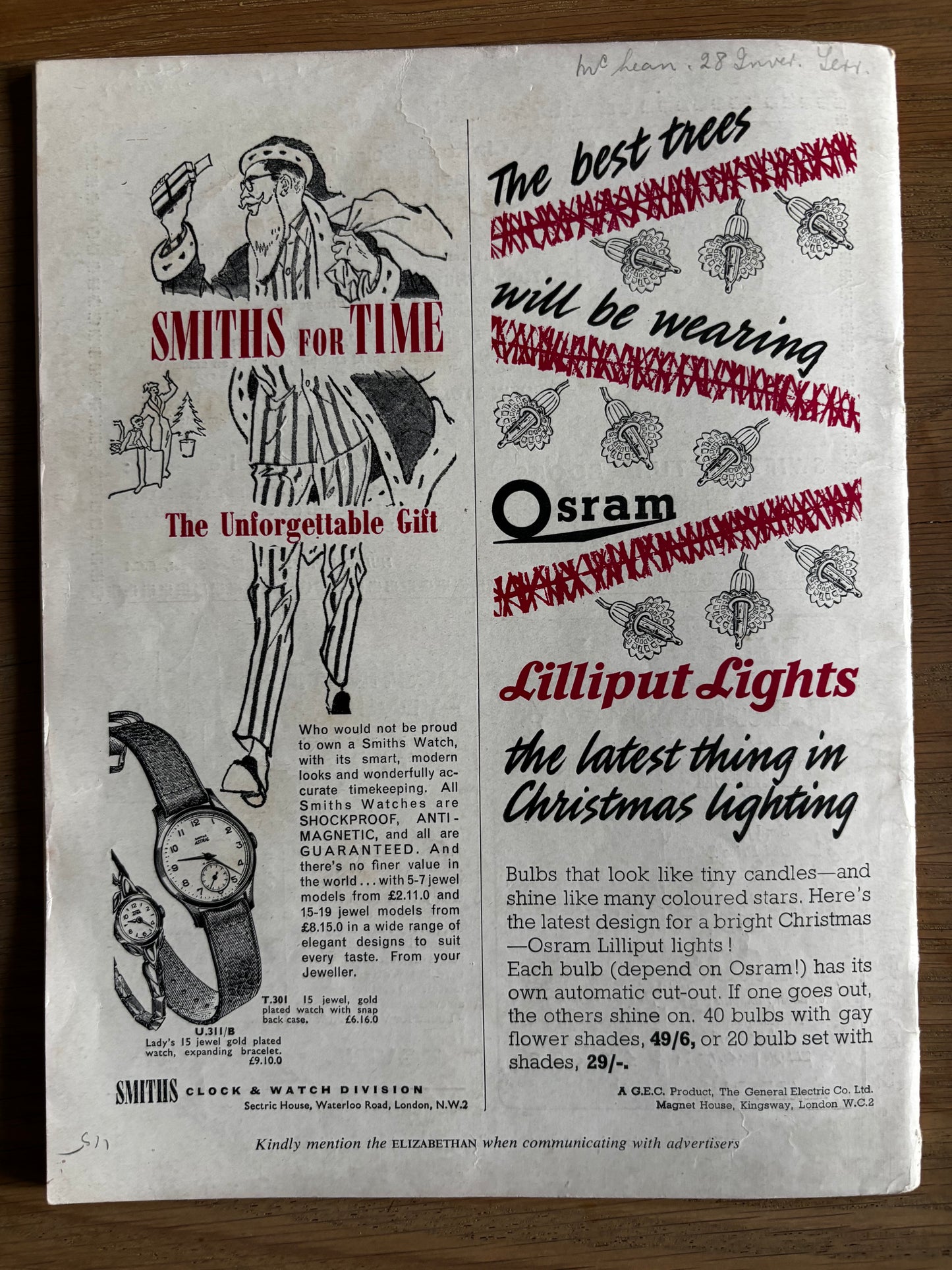 Susan Einzig ELIZABETHAN MAGAZINE Christmas 1959 Noel Streatfeild Brian Wildsmith