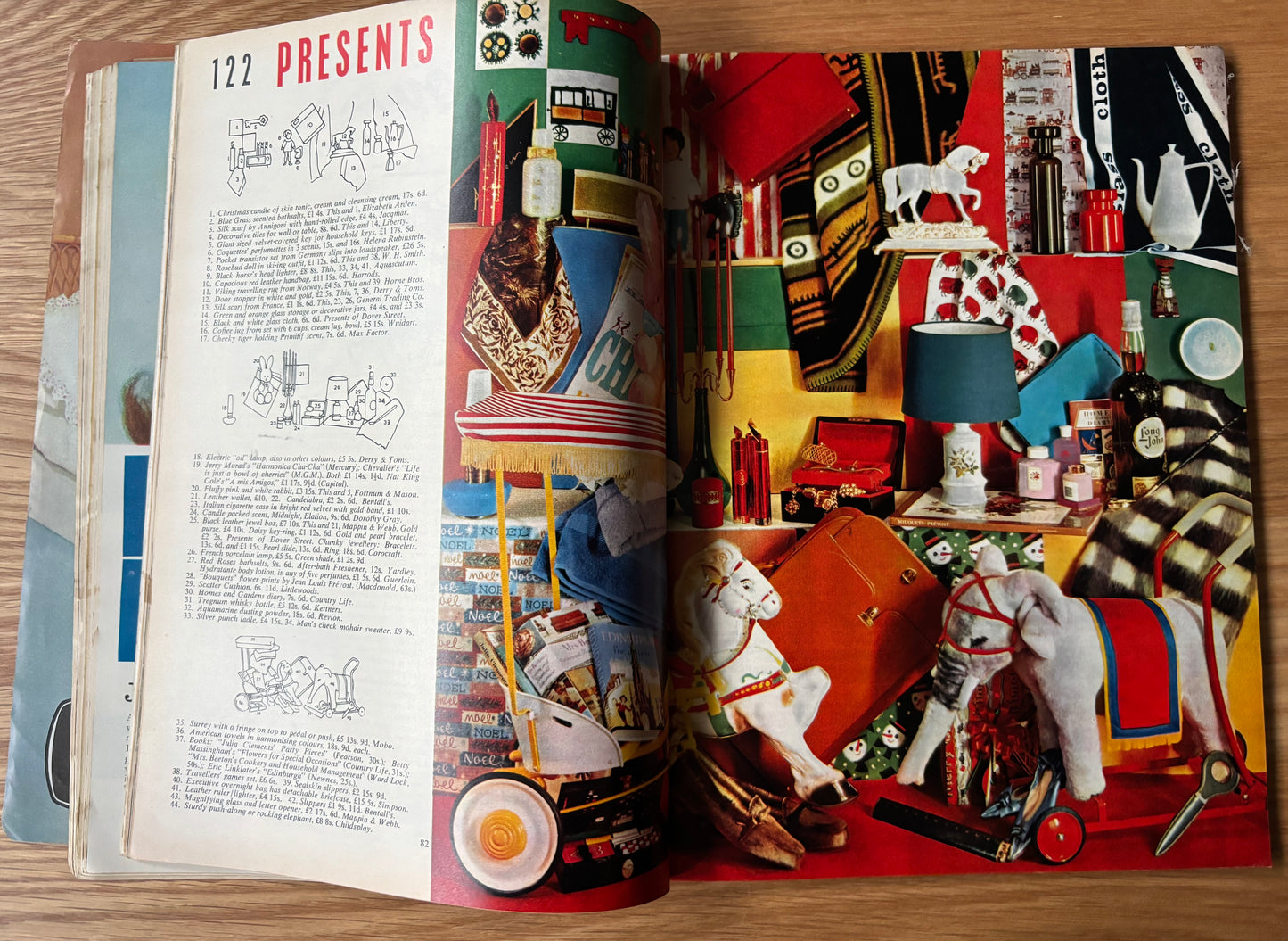 Audrey Stephenson HOMES AND GARDENS CHRISTMAS Magazine December 1960 ILLUSTRATED