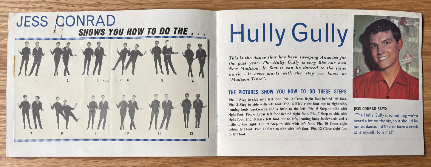 1960’s THE GIRL STAR DANCE BOOK Helen Shapiro Adam Faith Bossa Nova Shake