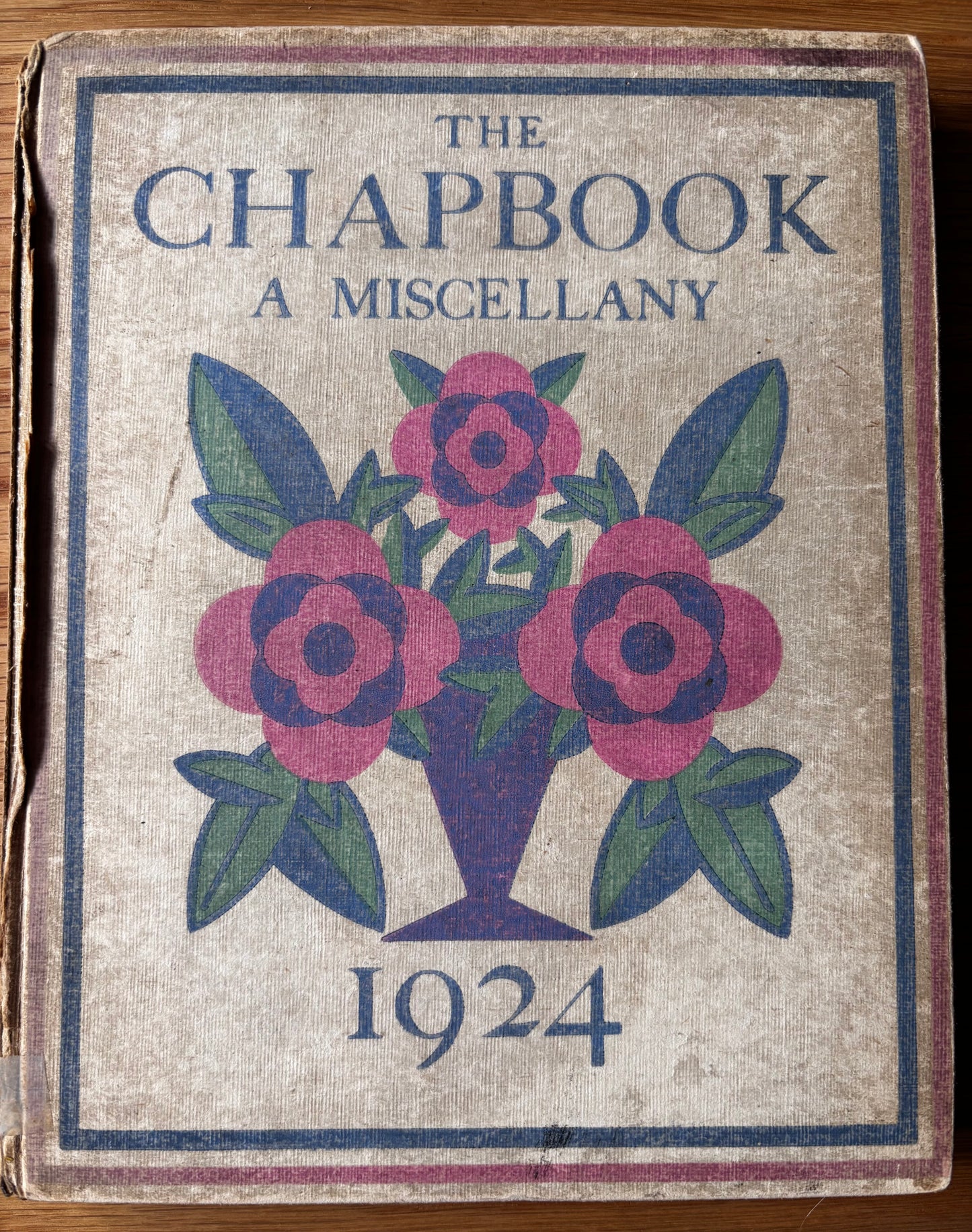 John Nash CHAPBOOK 1924 T S Eliot Edwards McKnight Kauffer POETRY BOOK