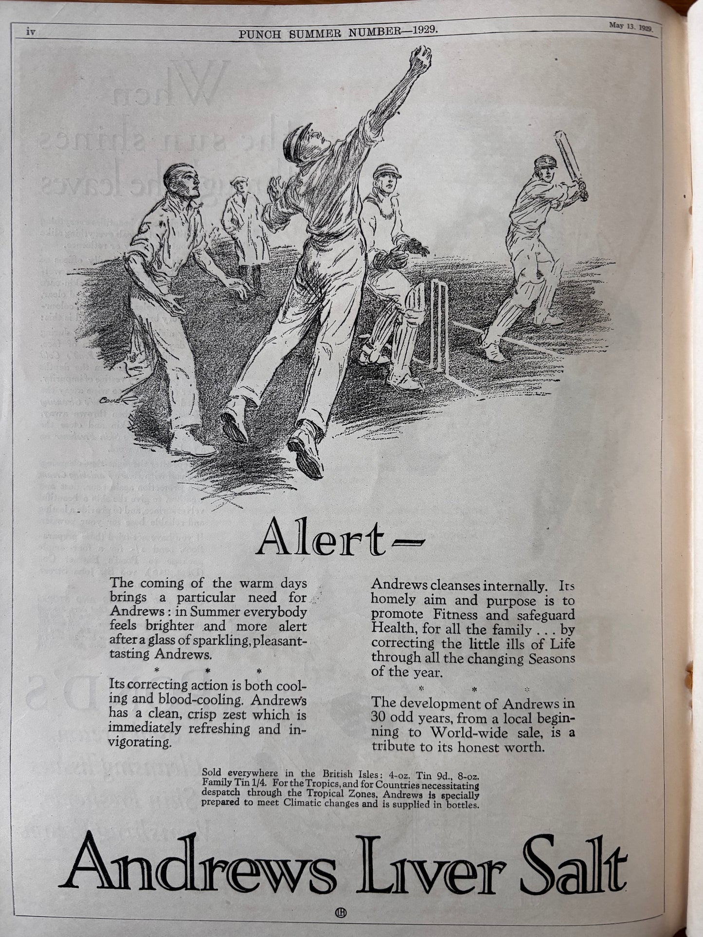1920’s E H Shepard PUNCH MAGAZINE Summer Number May 1929 Adverts Fougasse