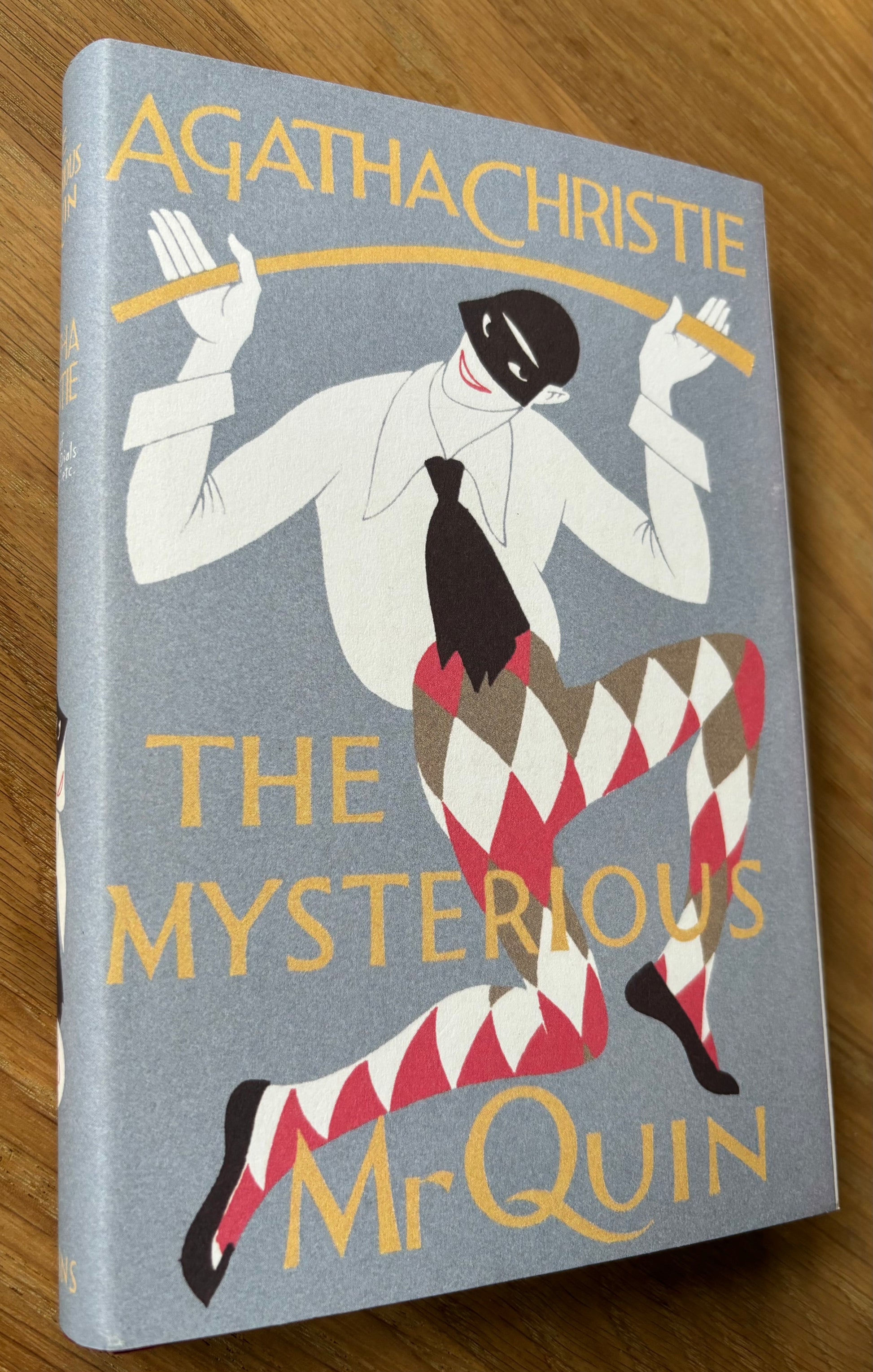 Facsimile AGATHA CHRISTIE The Mysterious Mr Quin COLLINS DJ 2014 - transpontinebooks