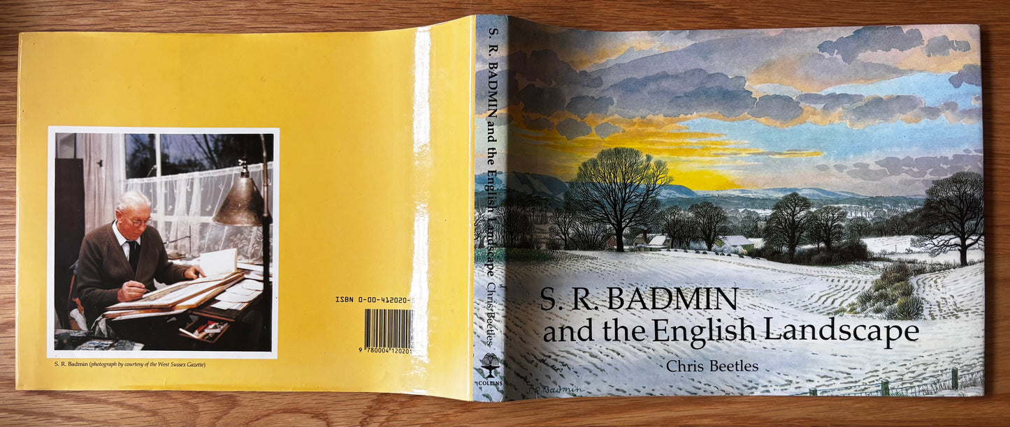 S R Badmin Signed THE ENGLISH LANDSCAPE 1985 ART Chris Beetles ILLUSTRATIONS