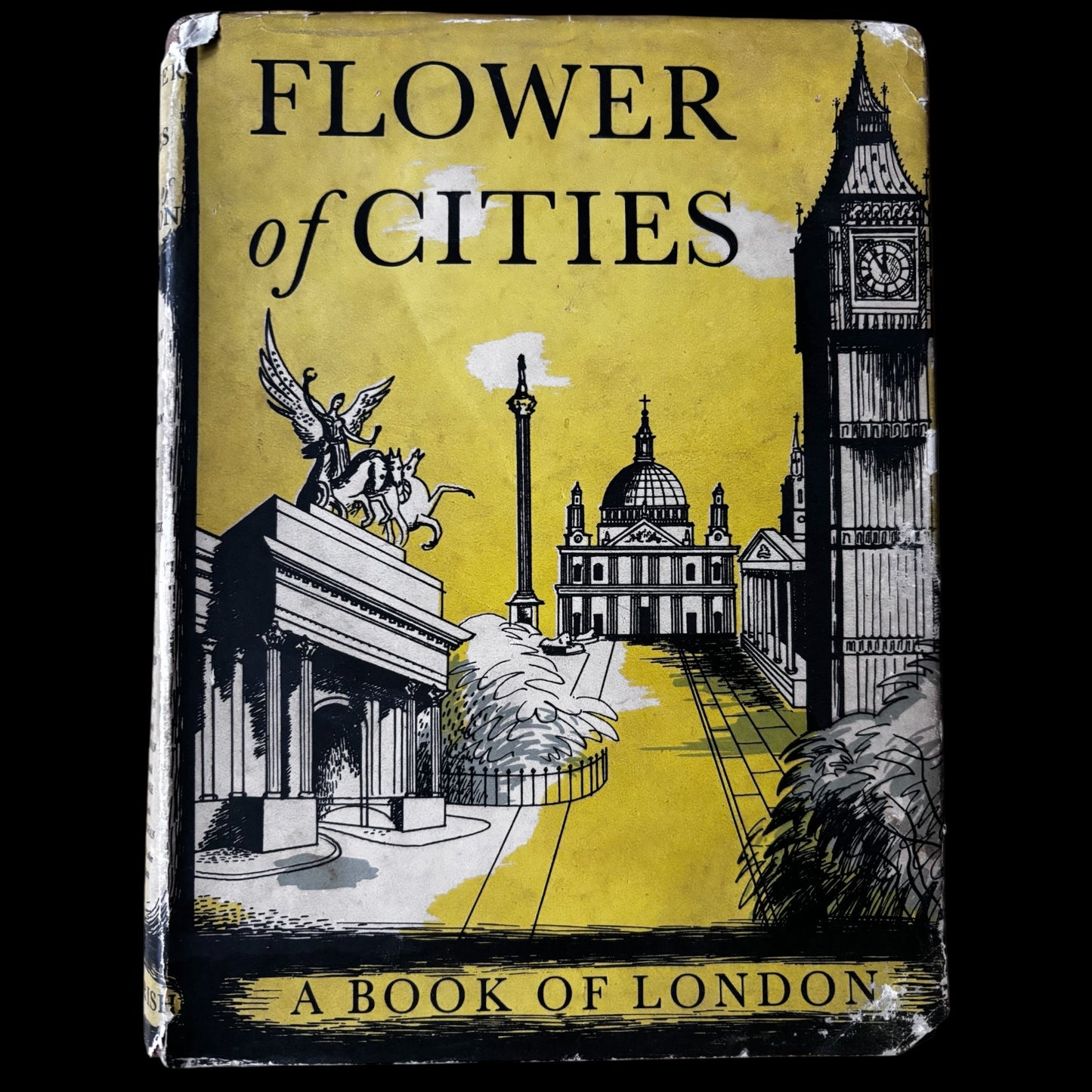 Barbara Jones FLOWER OF CITIES 1st Ed 1949 DJ Edward Bawden John Minton BOOK OF LONDON