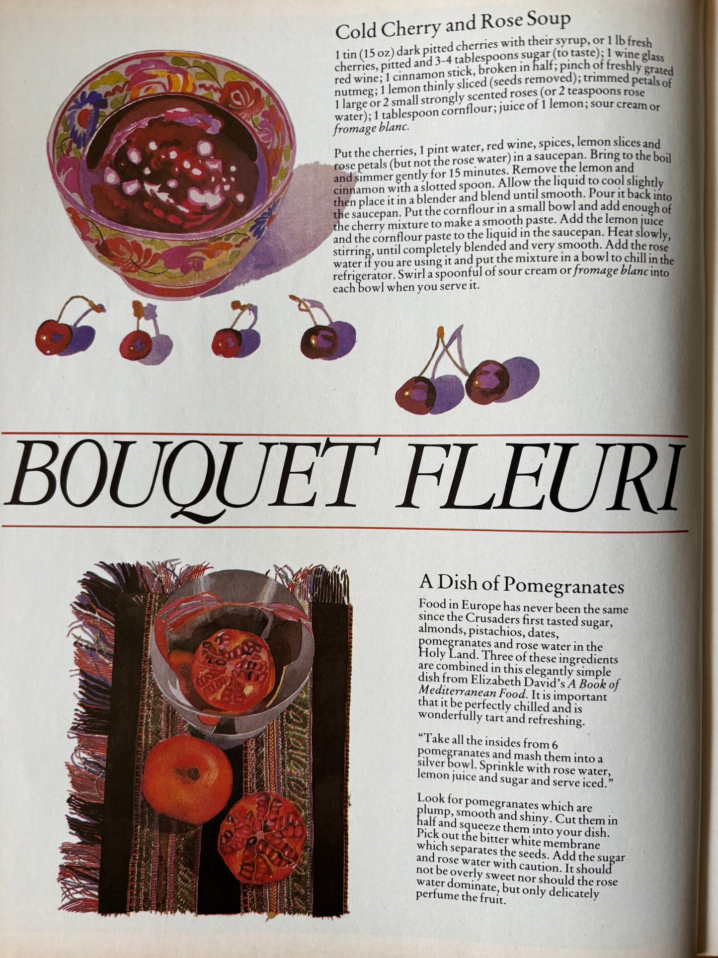 HOMES AND GARDENS Magazine November 1983 ITALY Ian Beck Glynn Boyd Harte