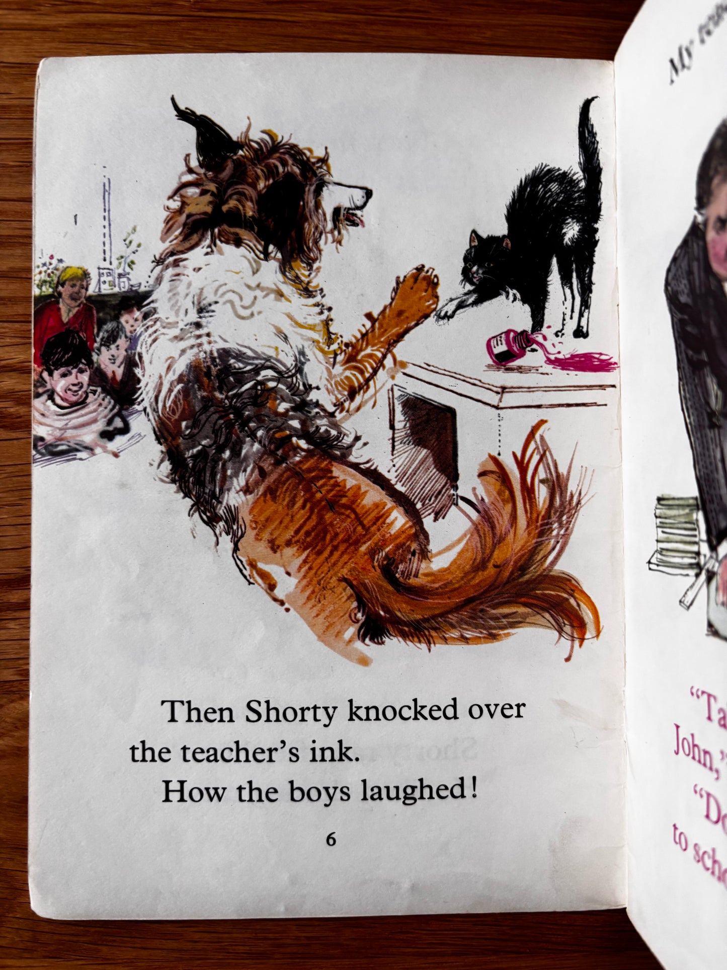 Trevor Stubley SHORTY THE HERO Dog Story Reading Book 1971 ILLUSTRATED GINN