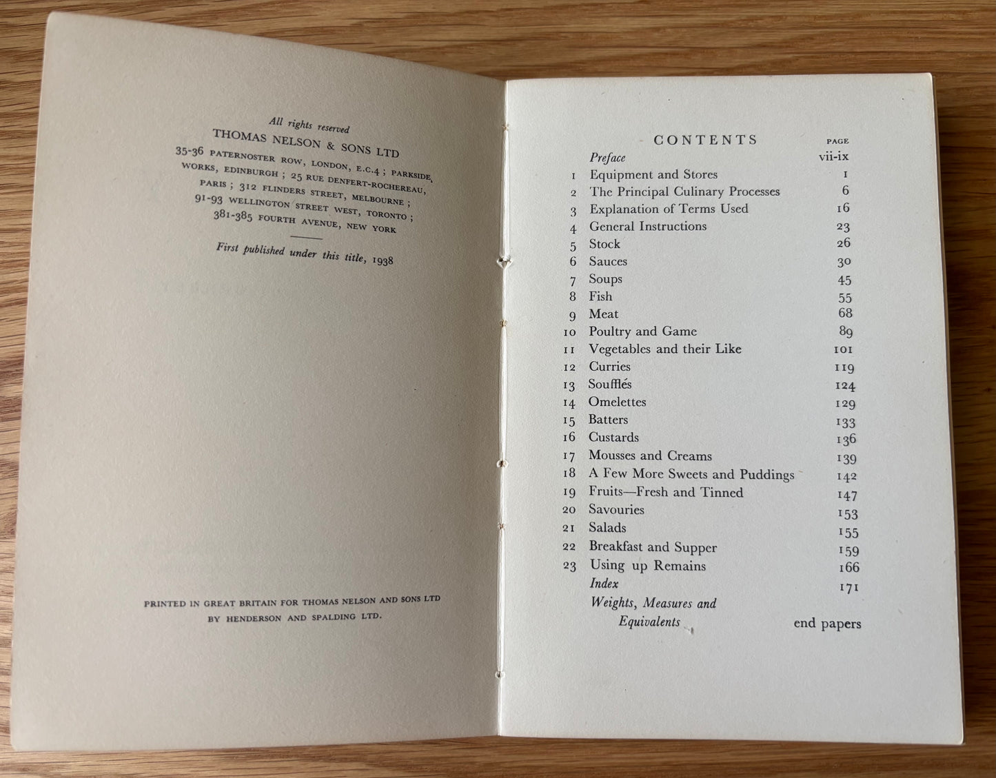 1930's CUNNING COOKERY G M Boumphrey 1938 COOKBOOK Thomas Nelson
