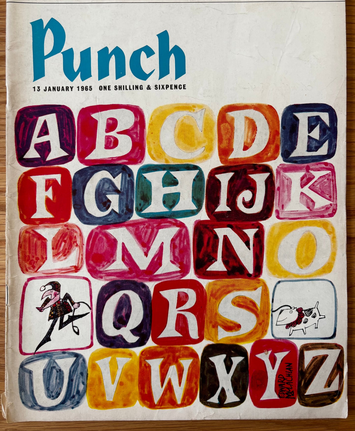 Edward Mclachlan PUNCH MAGAZINE January 13 1965  ABC