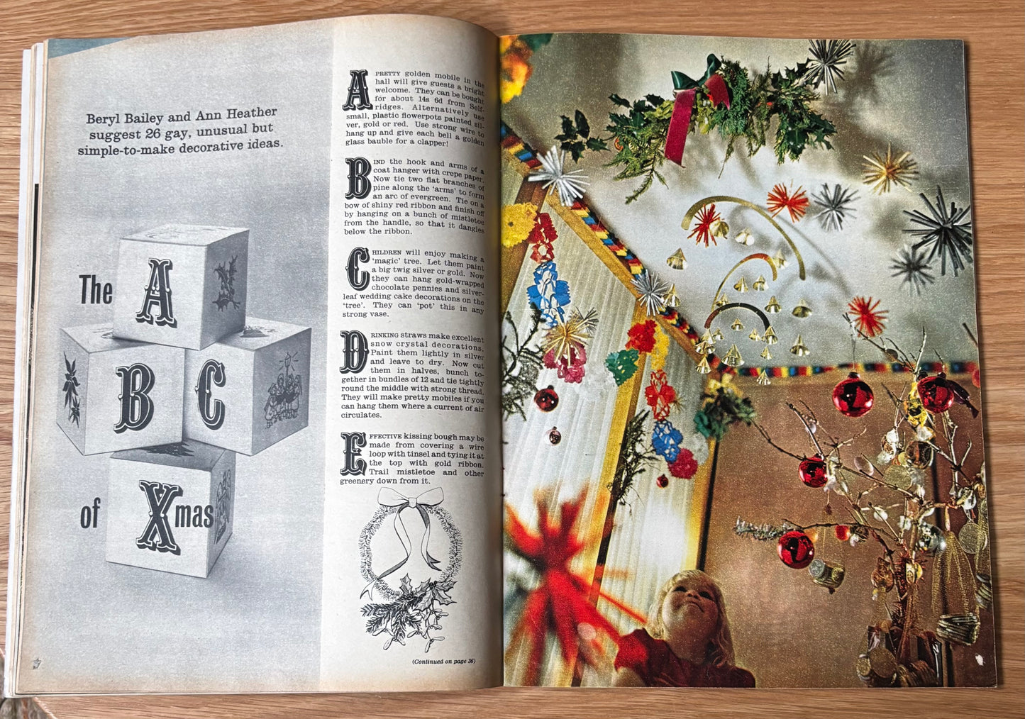 HOUSE BEAUTIFUL Magazine December 1963 ILLUSTRATED