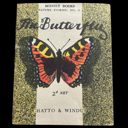 Midget Book THE BUTTERFLY Chatto & Windus 1930's TREKKIE RITCHIE Miniature