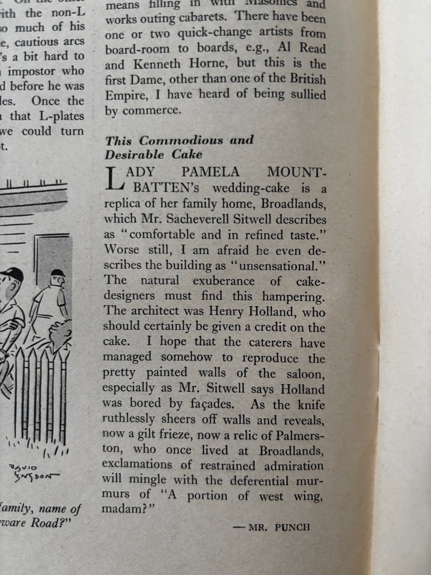 Sculley PUNCH MAGAZINE January 13 1960 Adverts