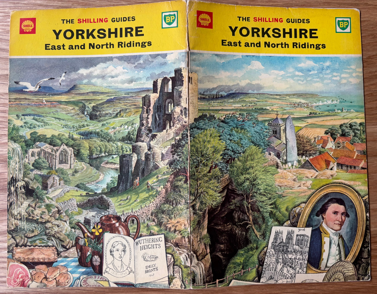 S R Badmin EAST & NORTH RIDING YORKSHIRE SHELL SHILLING GUIDE 1964