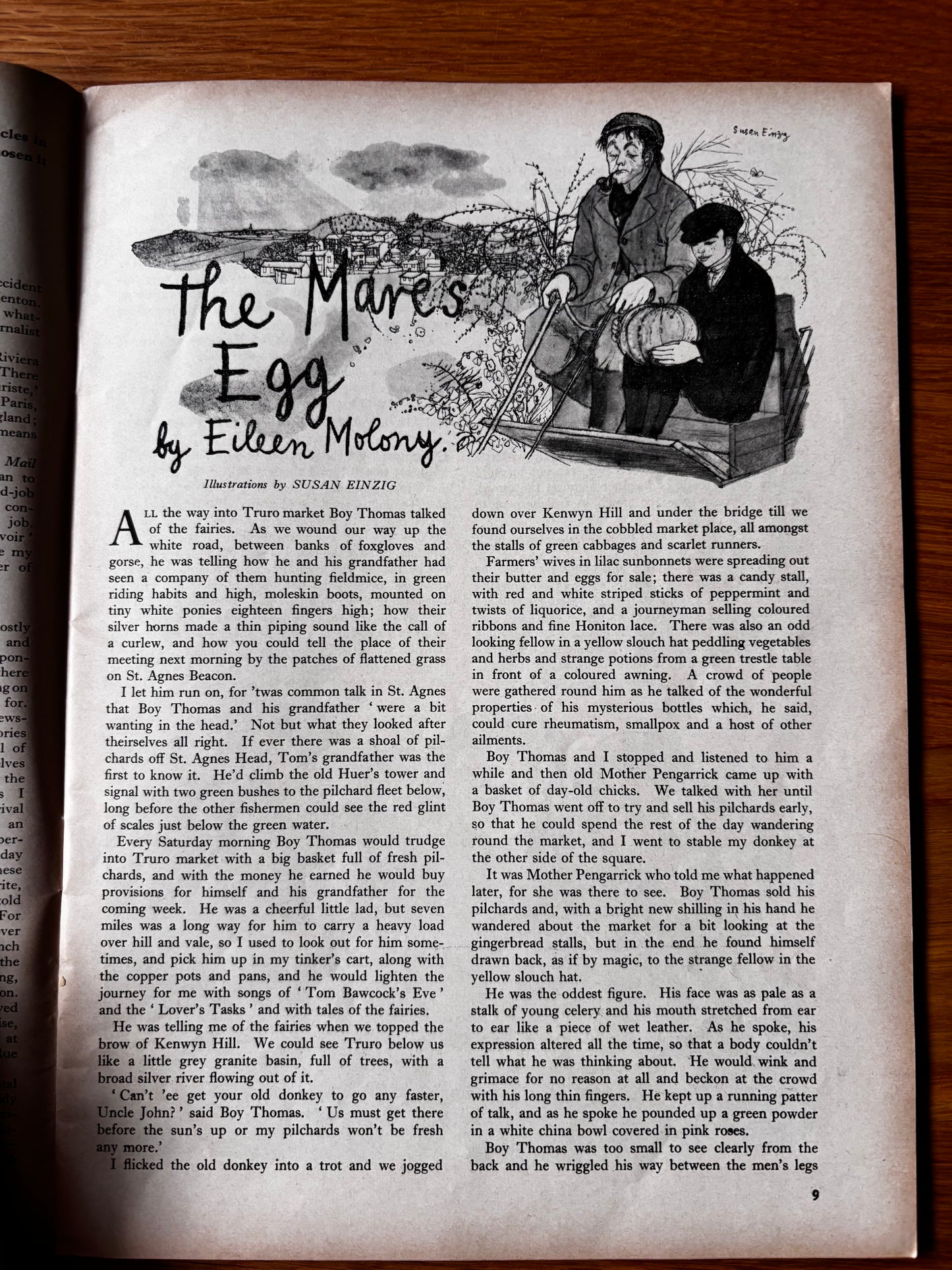 YOUNG ELIZABETHAN Magazine June 1955 Ronald Searle Susan Einzig Ronald Searle