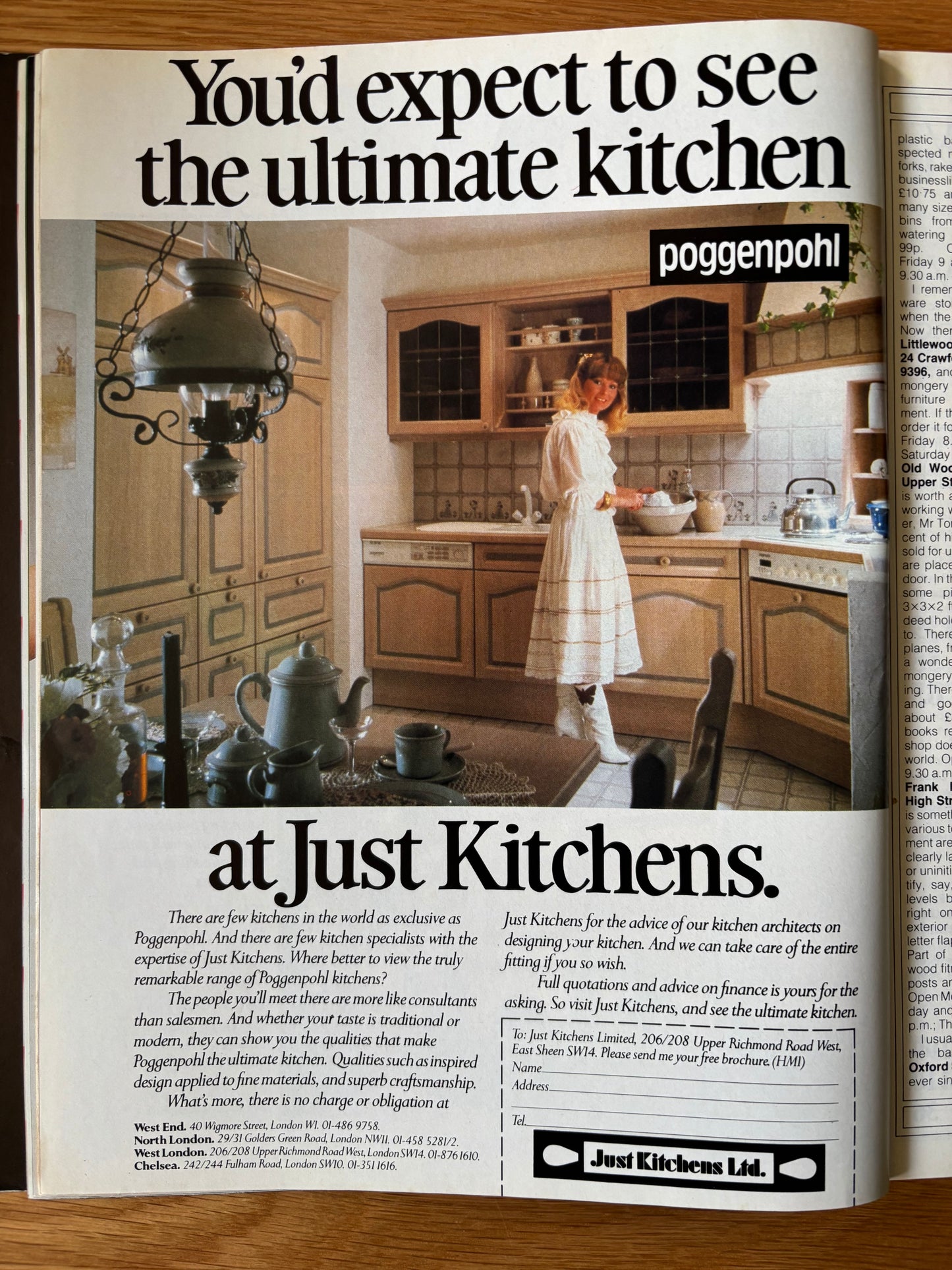 HOMES AND GARDENS Magazine November 1983 ITALY Ian Beck Glynn Boyd Harte