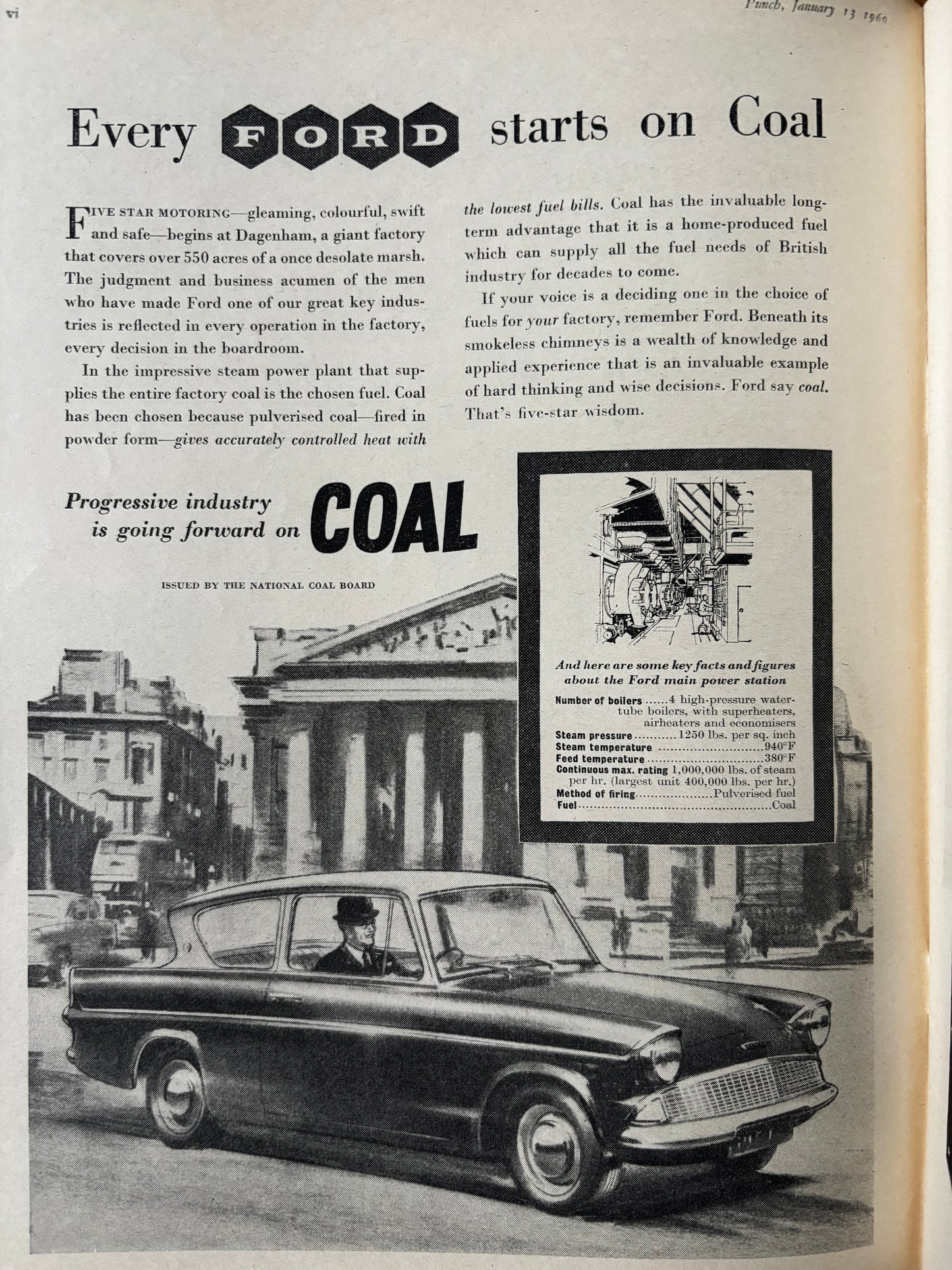 Sculley PUNCH MAGAZINE January 13 1960 Adverts