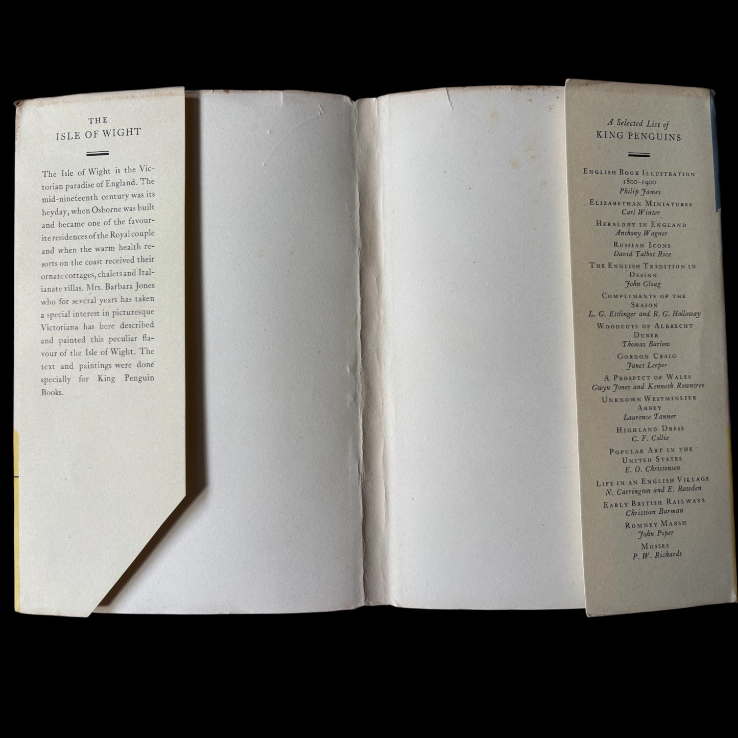 Barbara Jones THE ISLE OF WIGHT 1950 1st King Penguin DJ VGC ILLUSTRATED