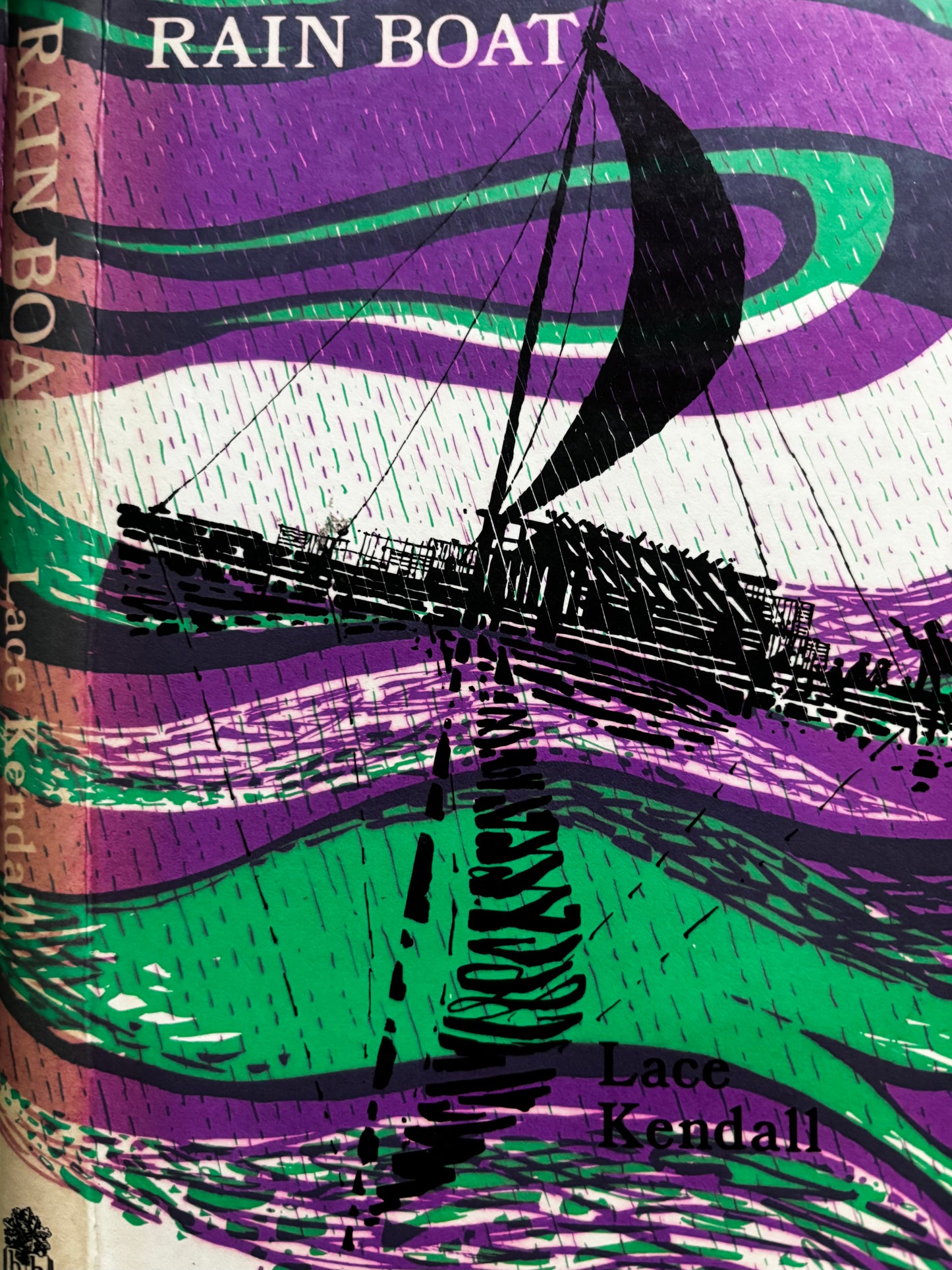 Charles Keeping RAIN BOAT 1977 HB DJ 1st thus Lace Kendall Hamish Hamilton