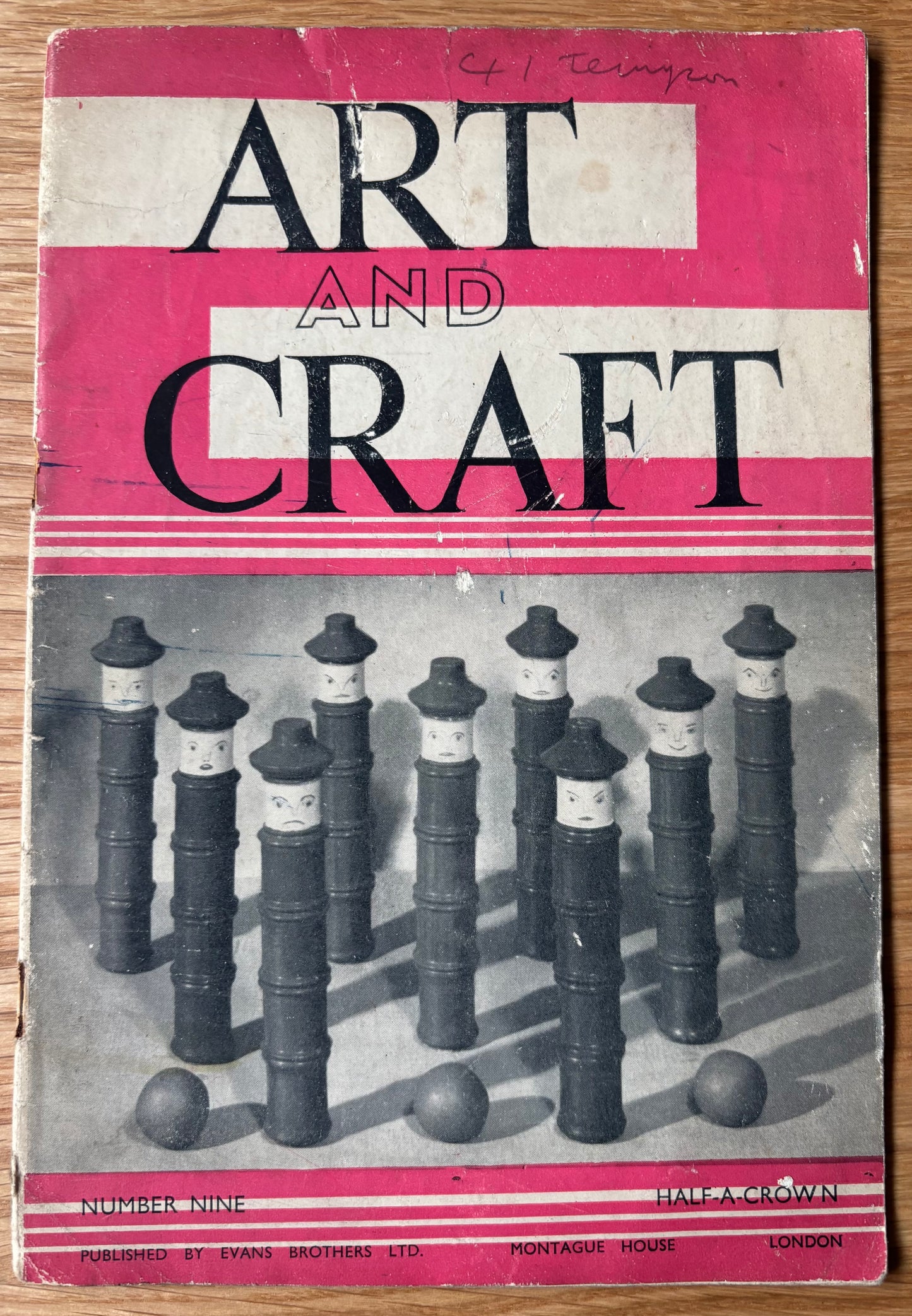 1950 ART AND CRAFT Skittles MAGAZINE CHILD EDUCATION Design Patterns