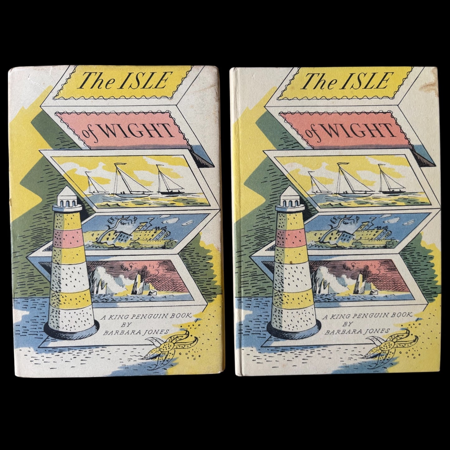 Barbara Jones THE ISLE OF WIGHT 1950 1st King Penguin DJ VGC ILLUSTRATED