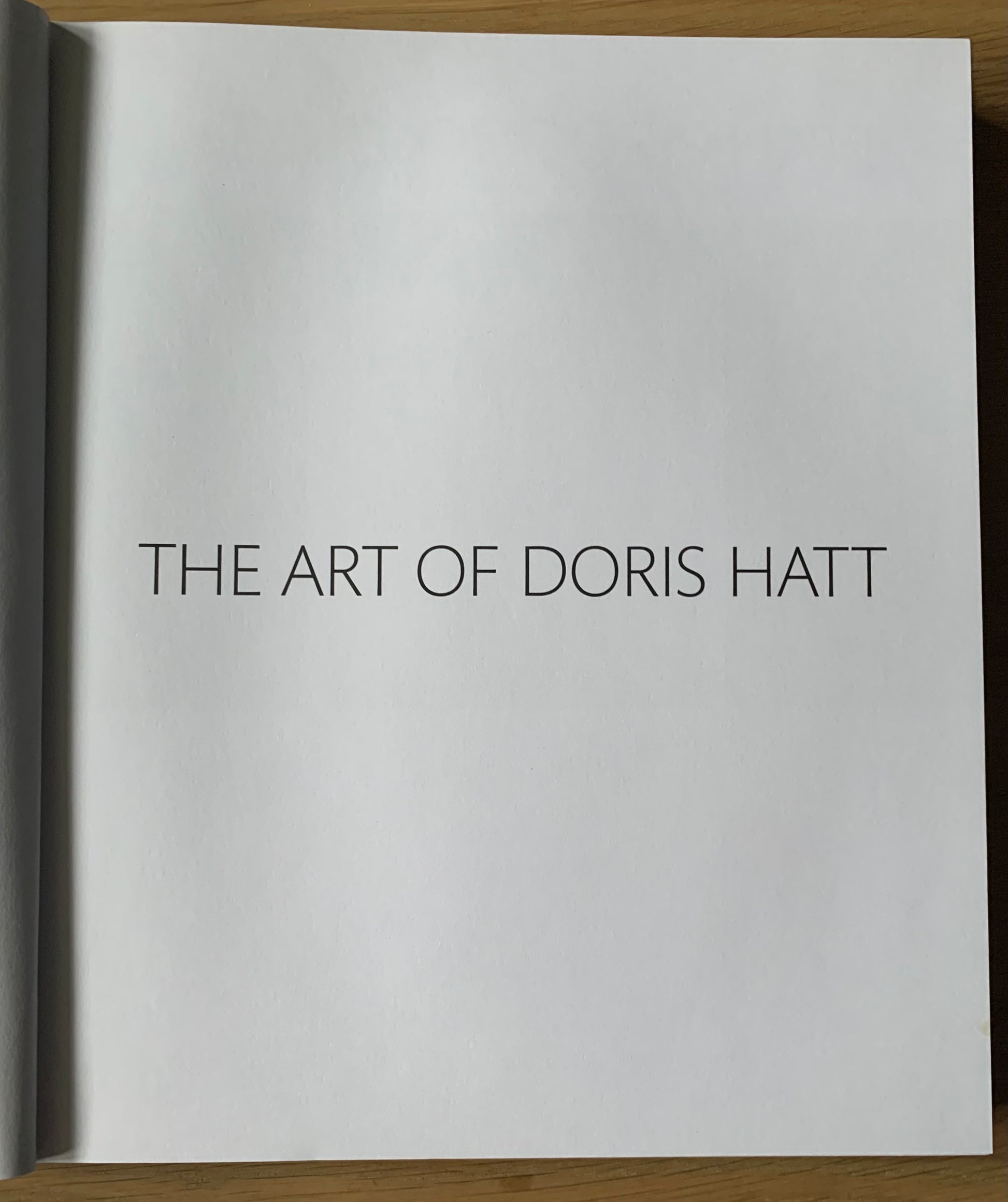 THE ART OF DORIS HATT Denys J Wilcox 2019 1st Ed Court Gallery - transpontinebooks