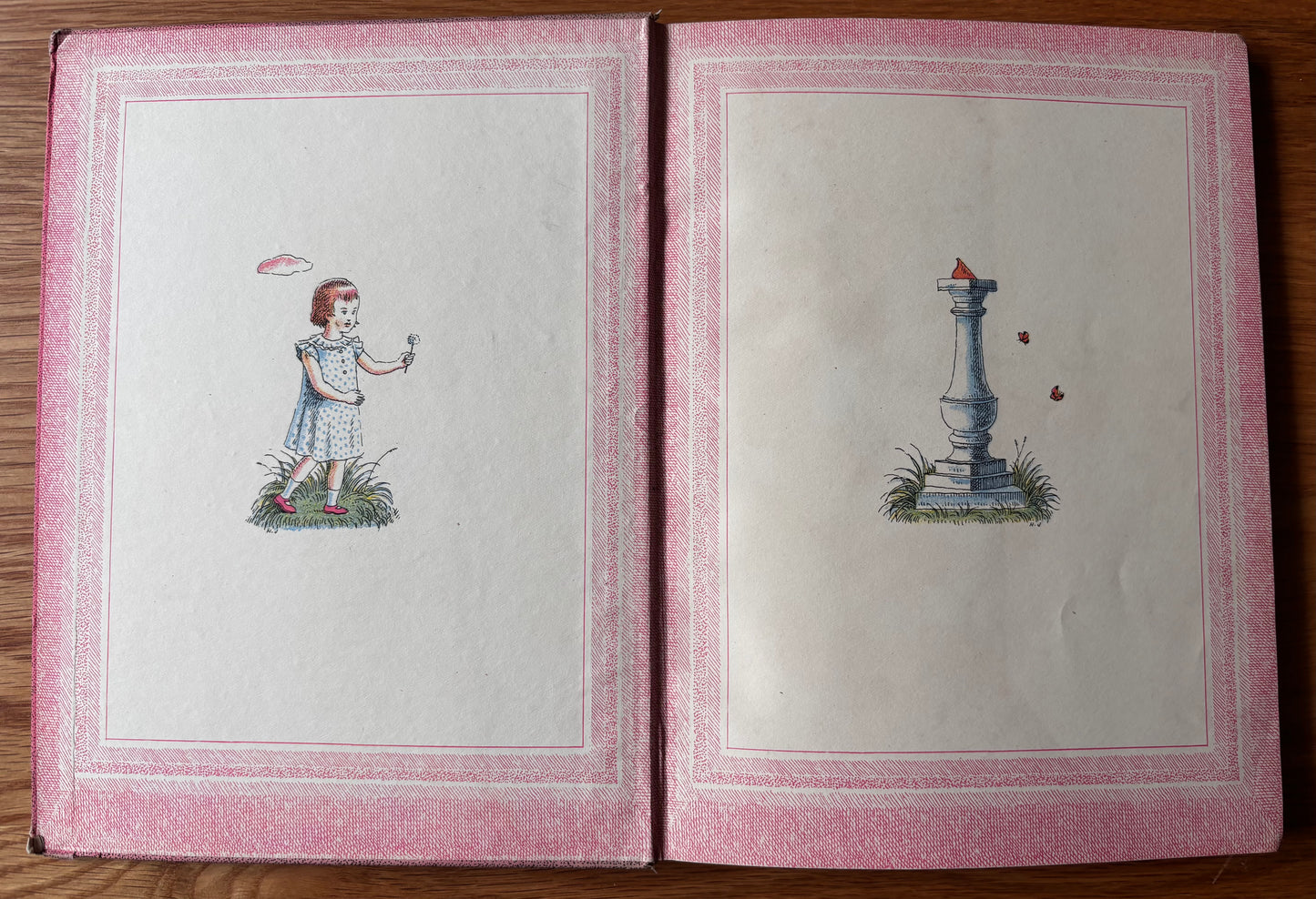 Harold Jones THIS YEAR NEXT YEAR Walter De La Mare 1st Ed DJ 1937 Illustrated