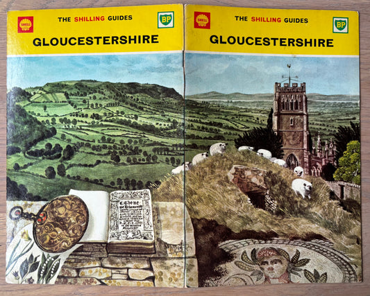 David Gentleman GLOUCESTERSHIRE SHELL SHILLING GUIDE 1963 Illustrated