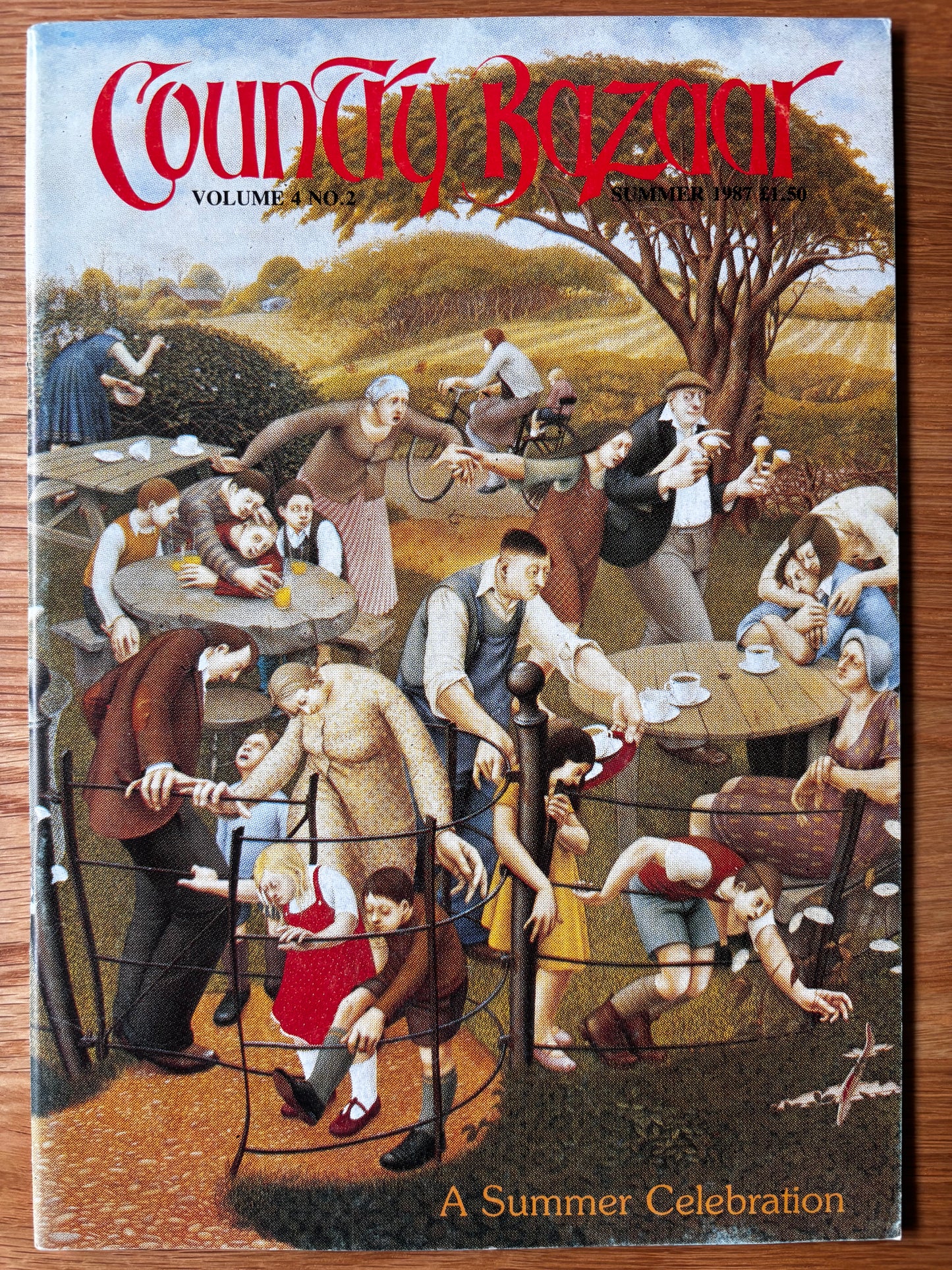 THE COUNTRY BAZAAR Magazine Summer 1987 BEES BEE KEEPING Eric Holt Andrew Haslen