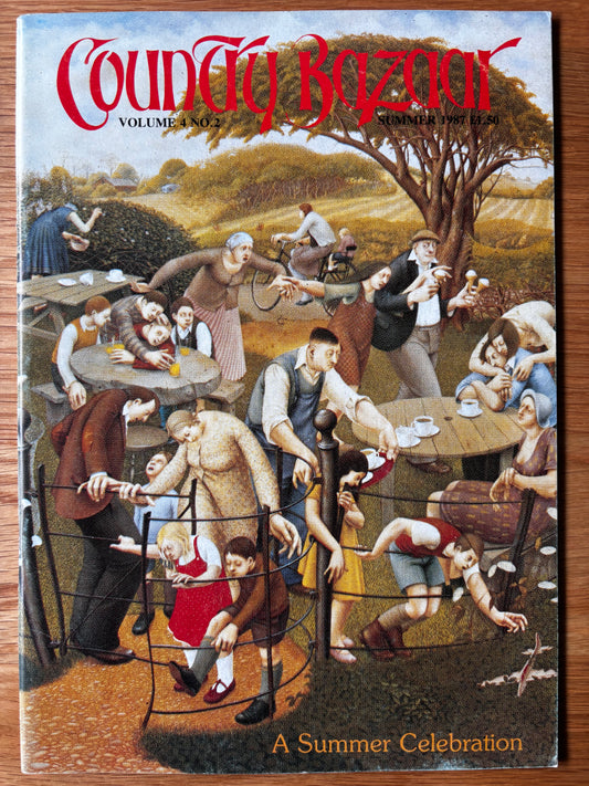 THE COUNTRY BAZAAR Magazine Summer 1987 BEES BEE KEEPING Eric Holt Andrew Haslen