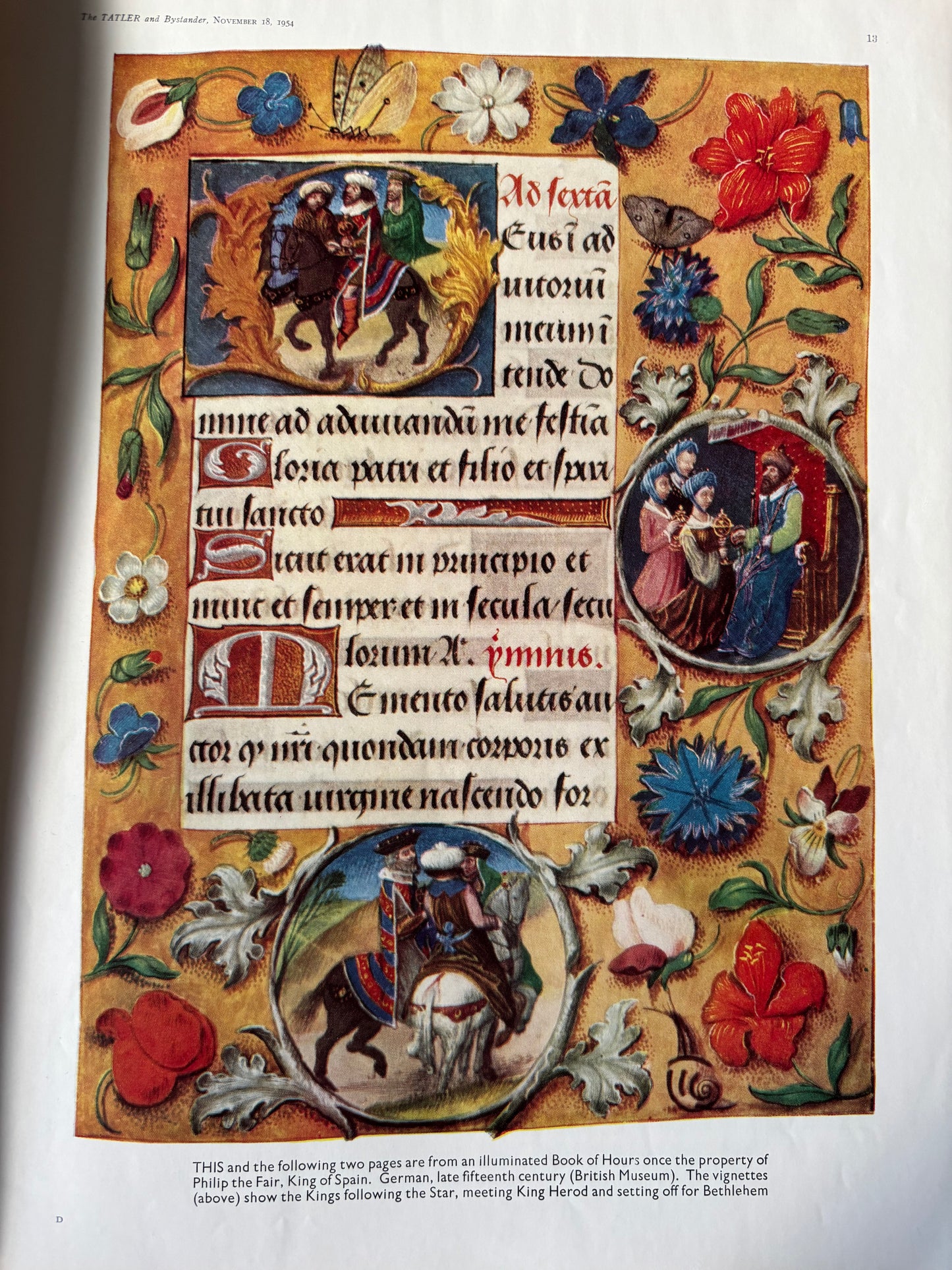 THE TATLER CHRISTMAS NUMBER November 16 1954 MAGAZINE Fred Banbury