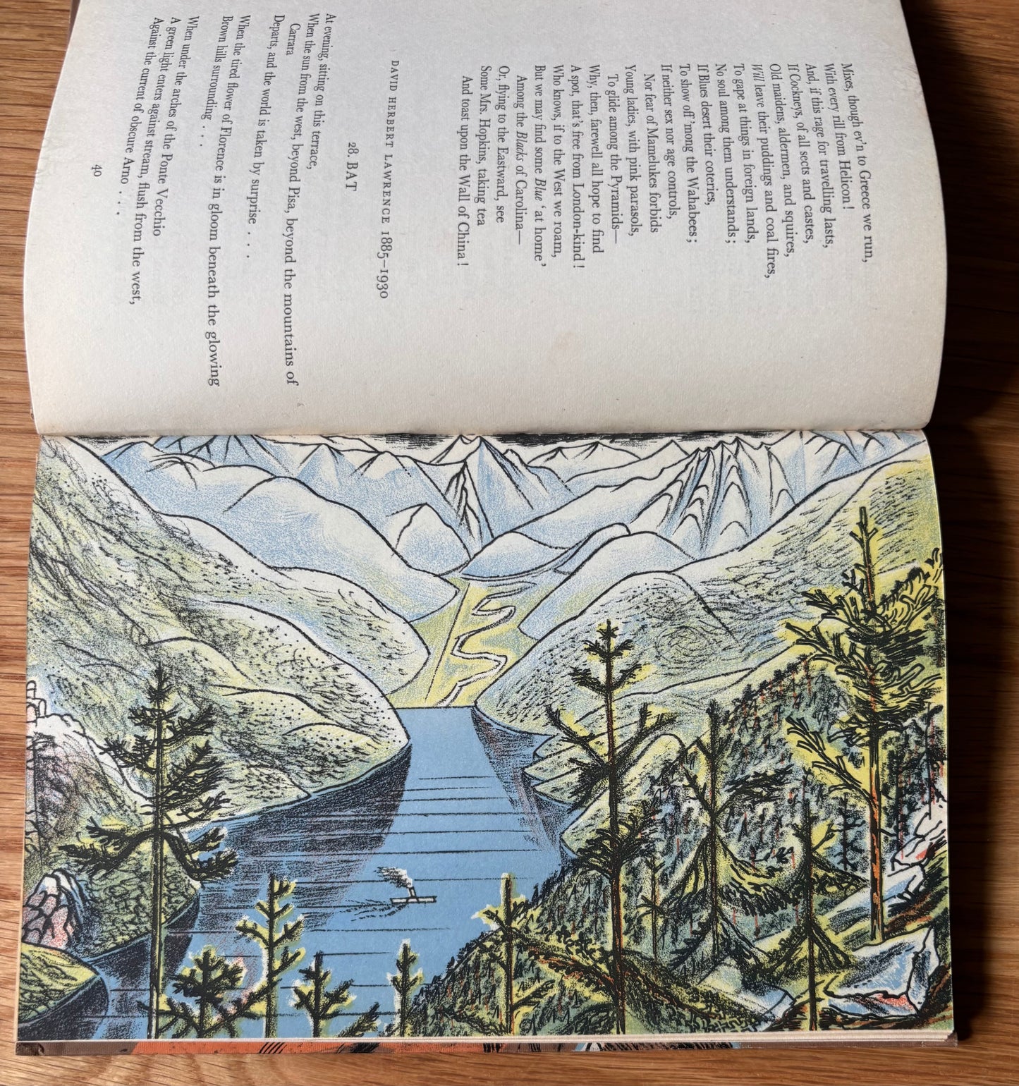 Edward Bawden TRAVELLERS’ VERSE M G Lloyd Thomas 1st Ed 1946 Curwen ILLUSTRATED