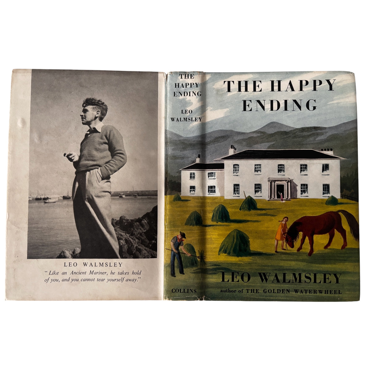 Barbara Jones THE HAPPY ENDING DJ 1957 1st Ed Leo Walmsley Collins