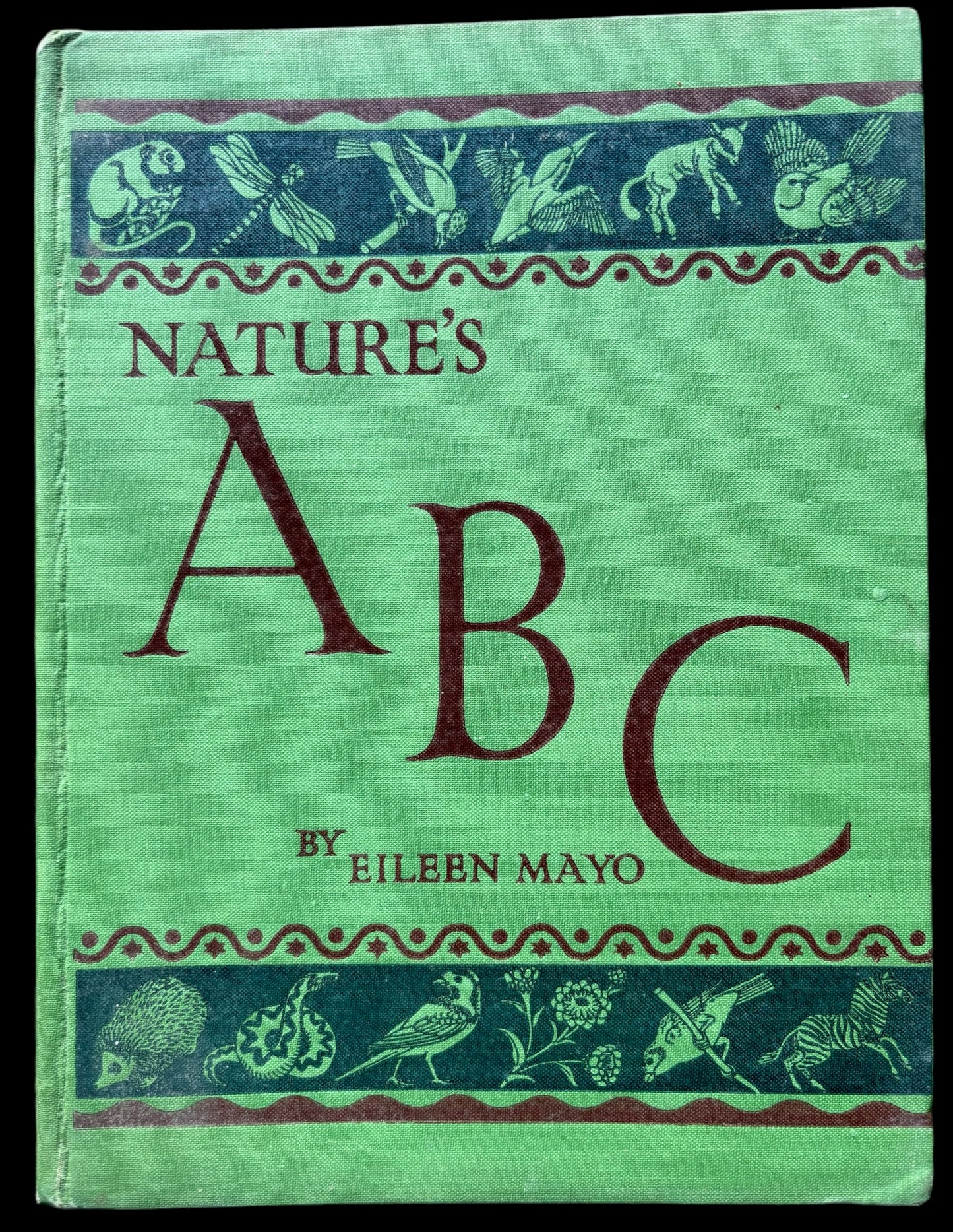 Eileen Mayo NATURE’S ABC 1940’s Illustrated Universal Text Books - transpontinebooks