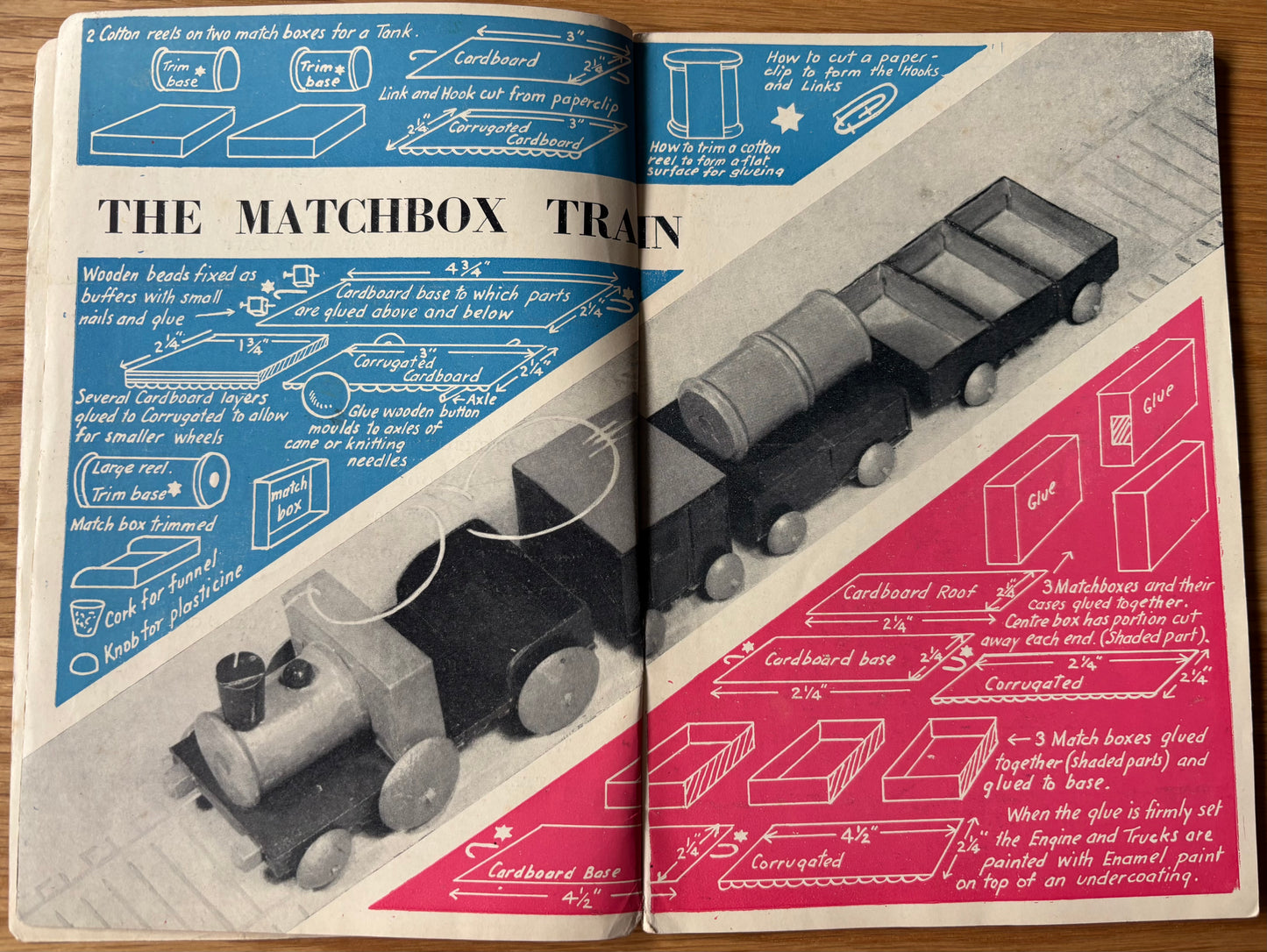 1950 ART AND CRAFT Skittles MAGAZINE CHILD EDUCATION Design Patterns