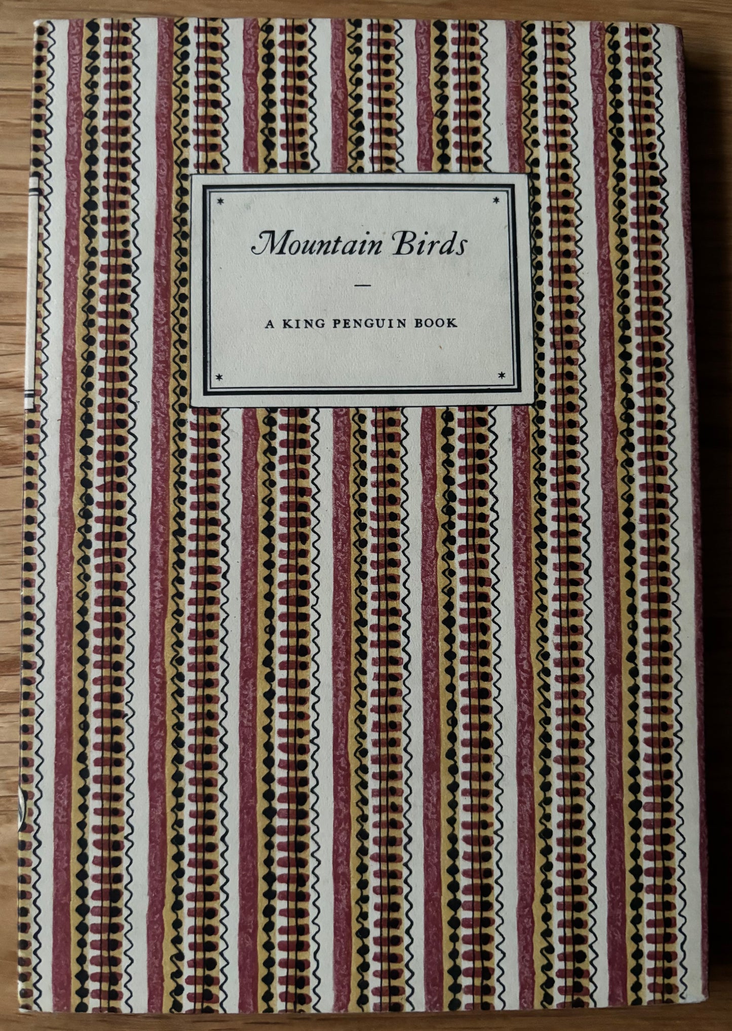 MOUNTAIN BIRDS King Penguin Book DJ 1952 G E Lodge Plates