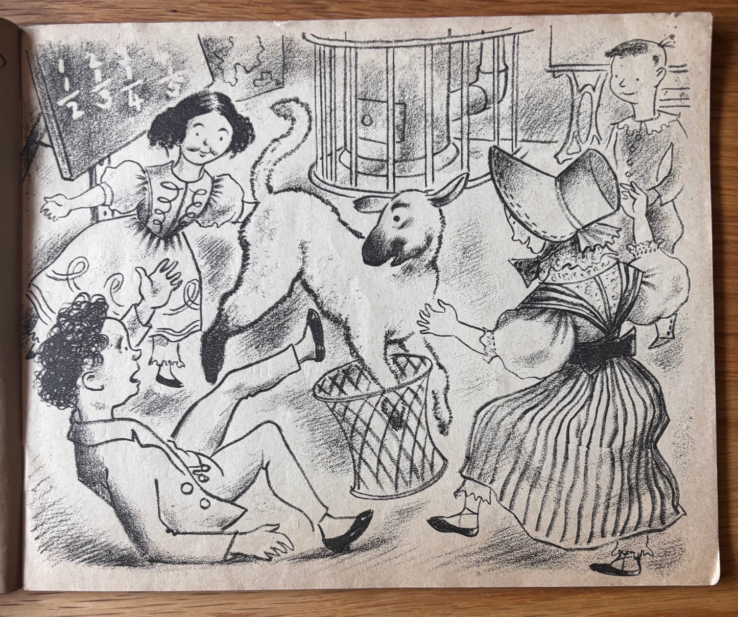 Clarke Hutton 15 NURSERY RHYMES 1941 Harlequin Picture Book ILLUSTRATED