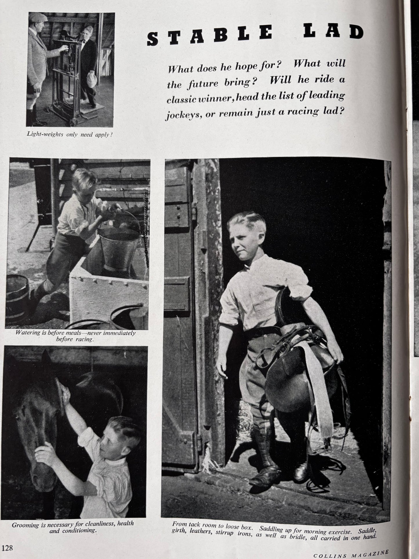 Susan Einzig COLLINS MAGAZINE March 1948 Noel Streatfeild Ballet Peggy Beetles