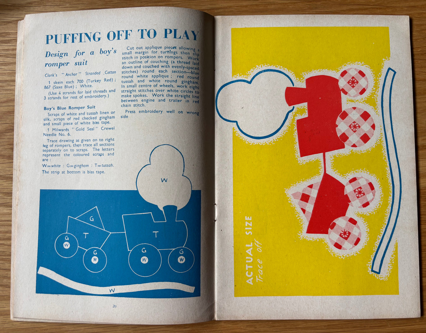 1952 ART AND CRAFT MAGAZINE January CHILD EDUCATION Cut Paper Patterns