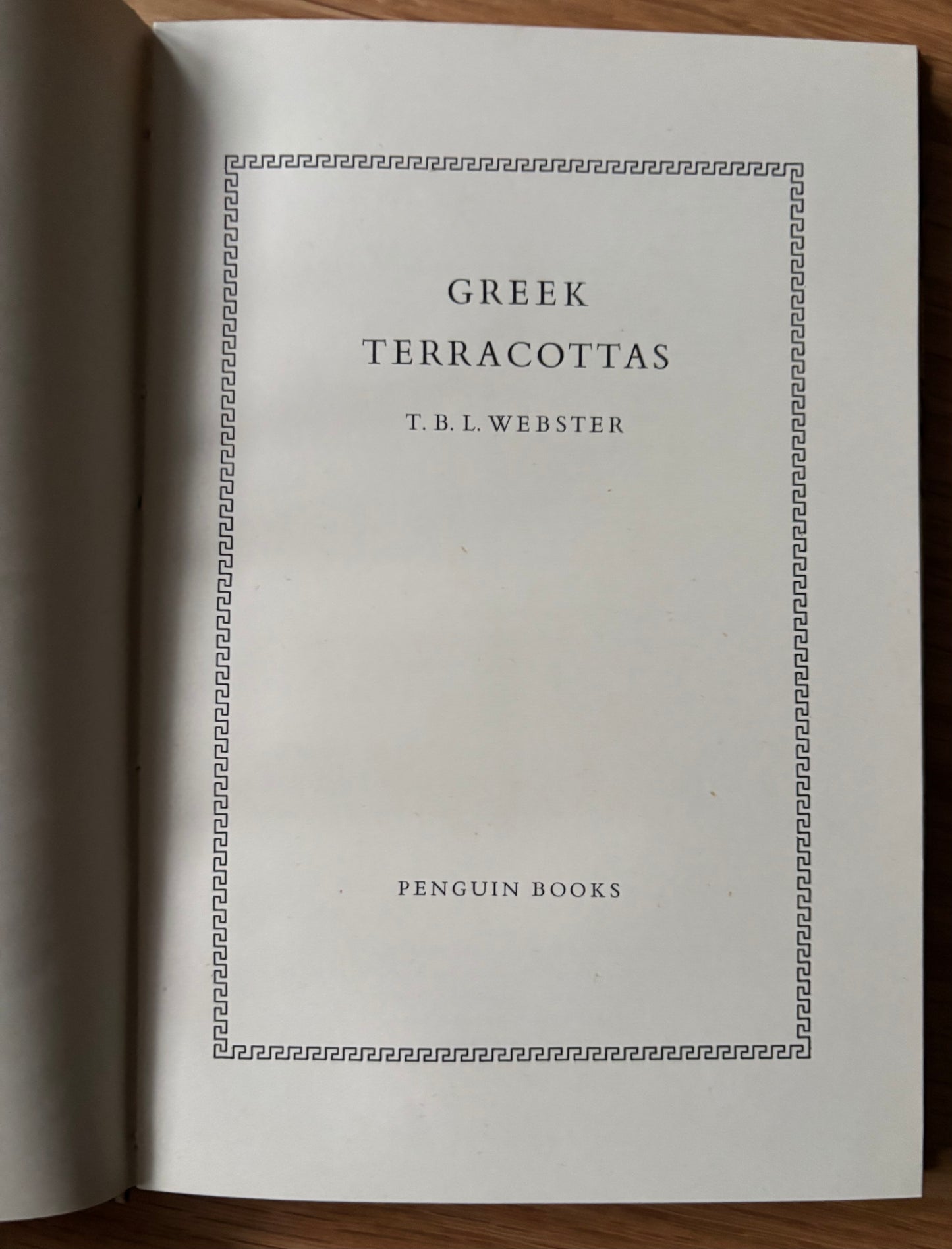 Enid Marx GREEK TERRACOTTAS King Penguin Book DJ 1950 ART DESIGN K54