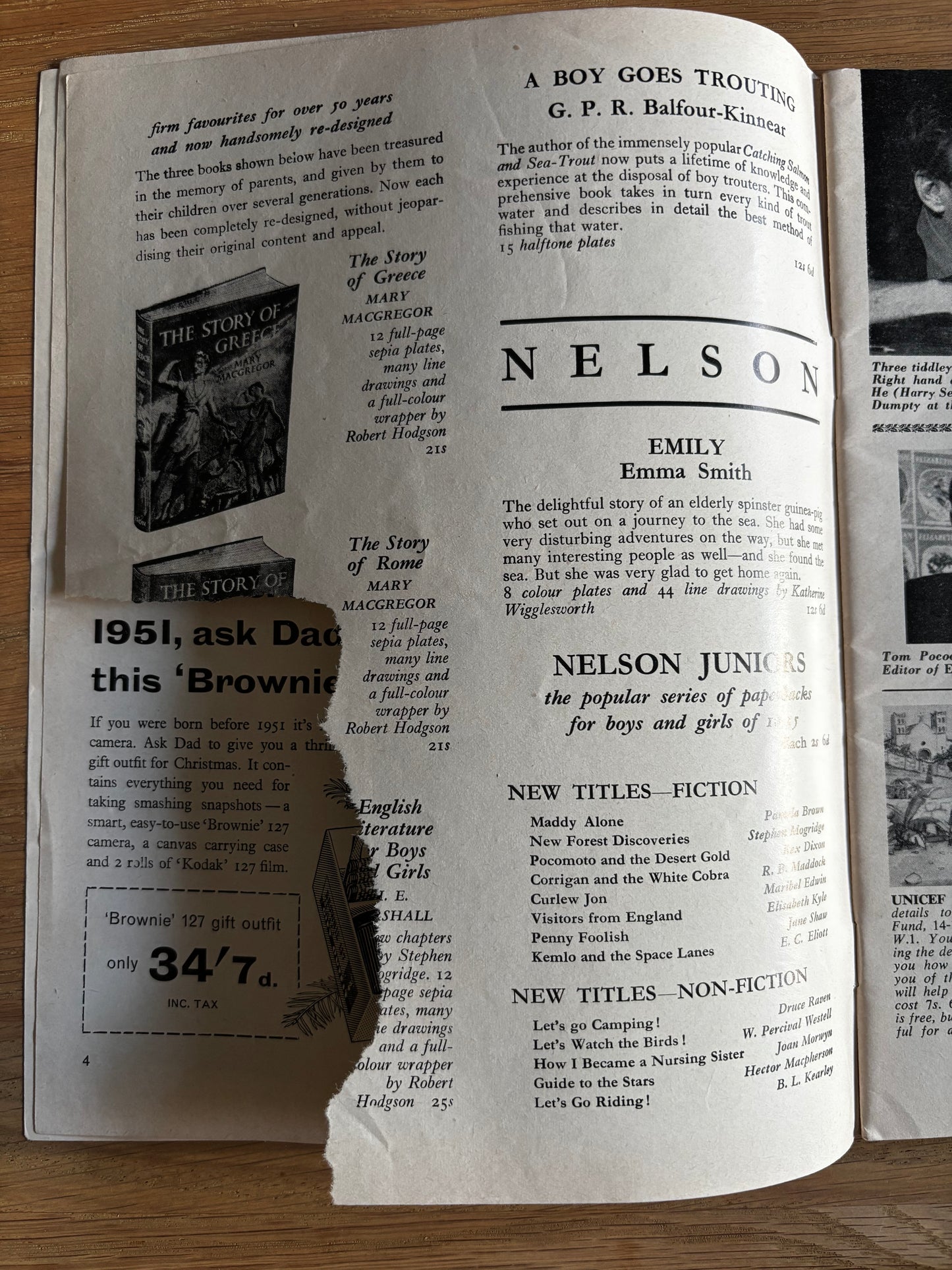 Susan Einzig ELIZABETHAN MAGAZINE Christmas 1959 Noel Streatfeild Brian Wildsmith