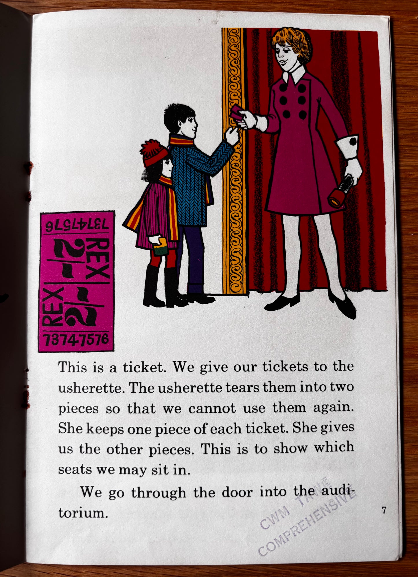 Jill McDonald CINEMA Matter Of Fact METHUEN Norman Geddes Reading Book