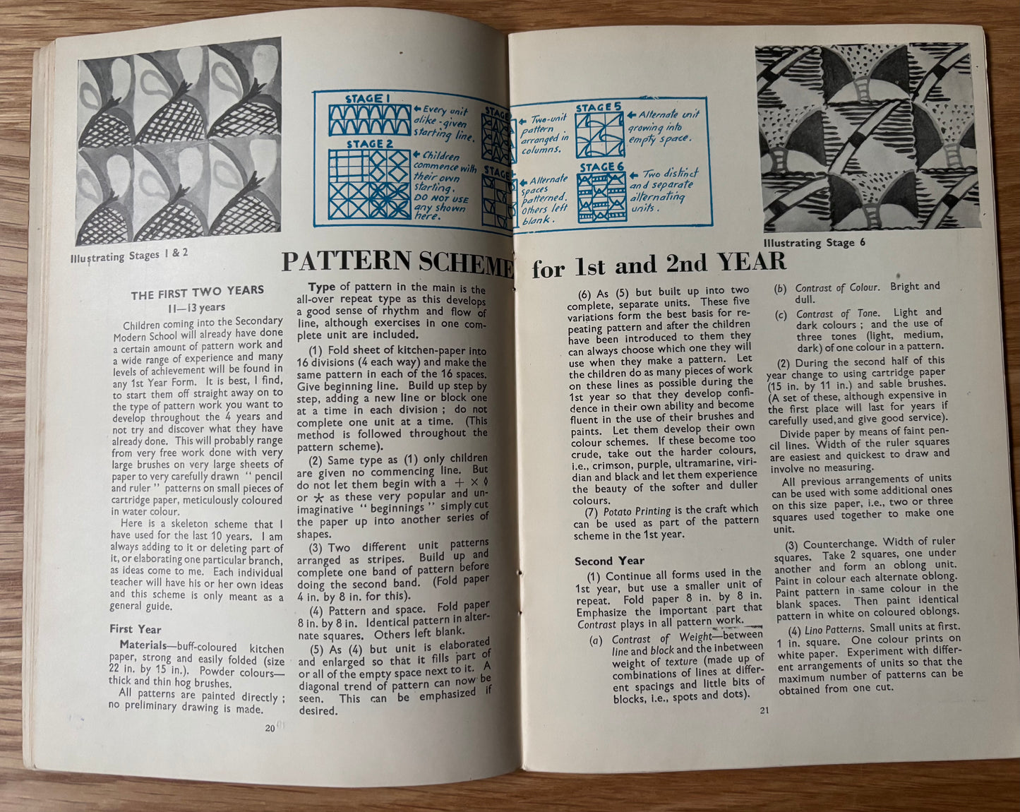 ART AND CRAFT MAGAZINE November 1950 CHILD EDUCATION Christmas