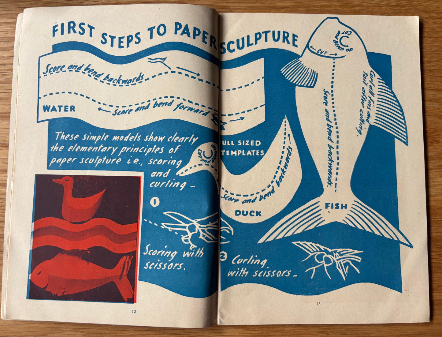 1951 ART AND CRAFT MAGAZINE Puppets CHILD EDUCATION March