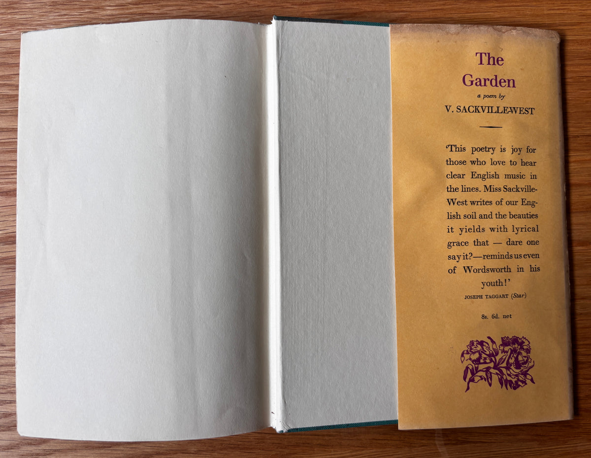 Vita Sackville West 1st Ed IN YOUR GARDEN AGAIN 1953 DJ Michael Joseph