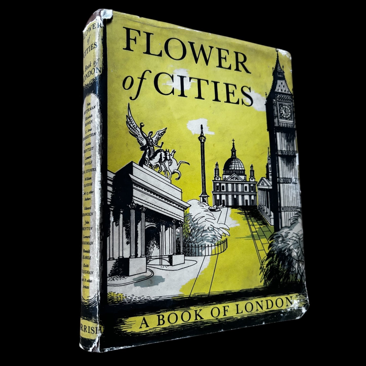 Barbara Jones FLOWER OF CITIES 1st Ed 1949 DJ Edward Bawden John Minton BOOK OF LONDON