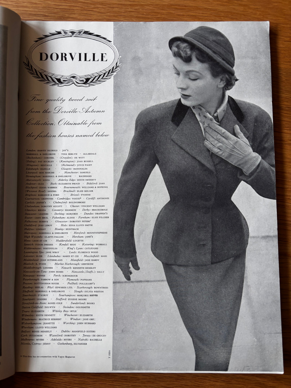 VOGUE MAGAZINE July 1951 Festival Of Arts SUMMER FASHION Conde Nast Photo’s Britain