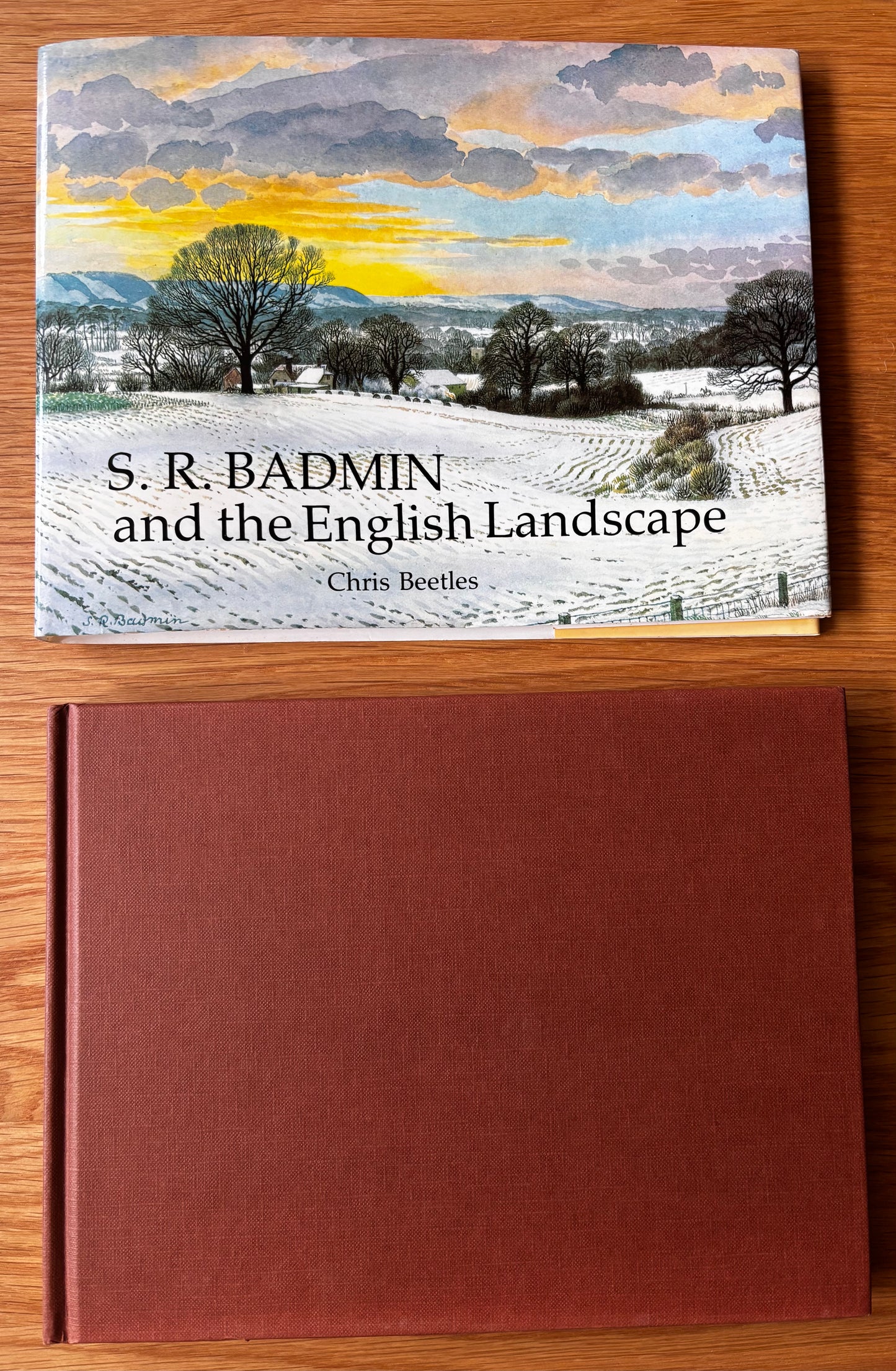 S R Badmin Signed THE ENGLISH LANDSCAPE 1985 ART Chris Beetles ILLUSTRATIONS