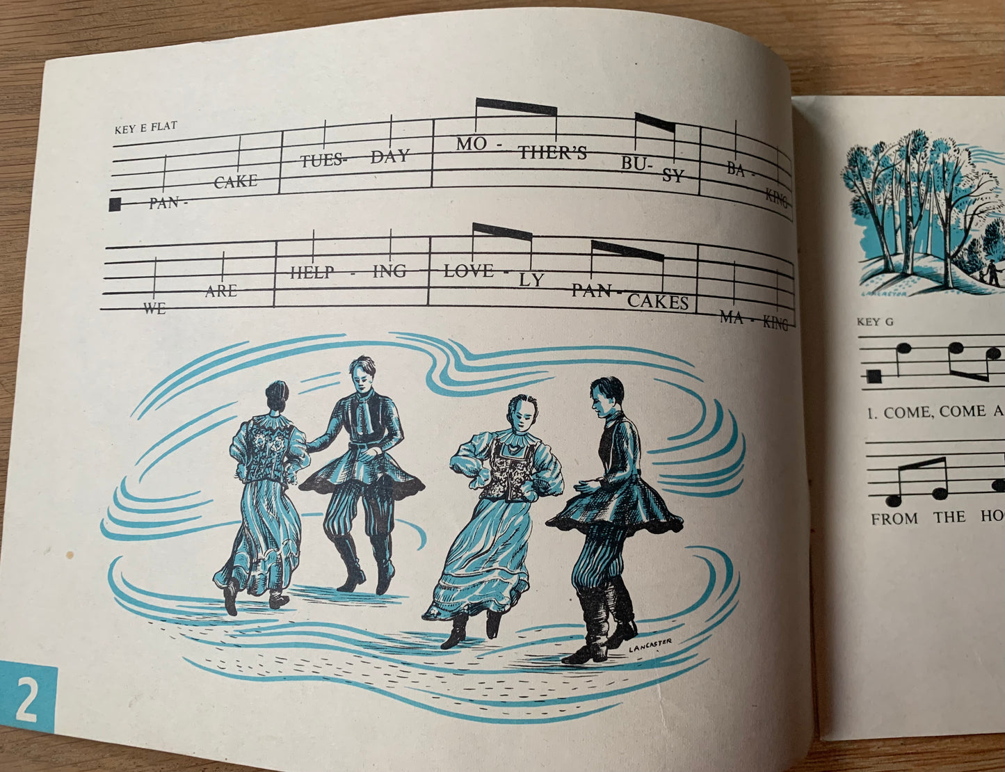 TIME and TUNE Spring Term 1952 BBC BROADCASTS TO SCHOOLS Music Book - transpontinebooks