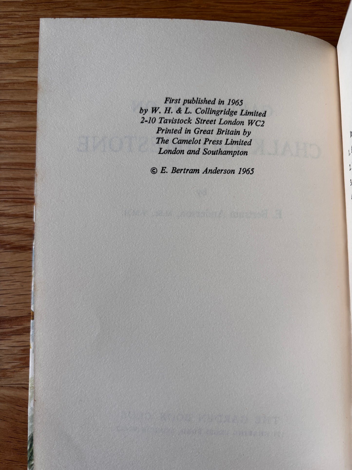 Elizabeth Sorrell GARDENING ON CHALK & LIMESTONE 1st DJ 1965 E Bertram Anderson