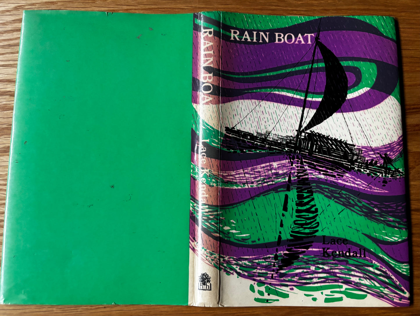 Charles Keeping RAIN BOAT 1977 HB DJ 1st thus Lace Kendall Hamish Hamilton