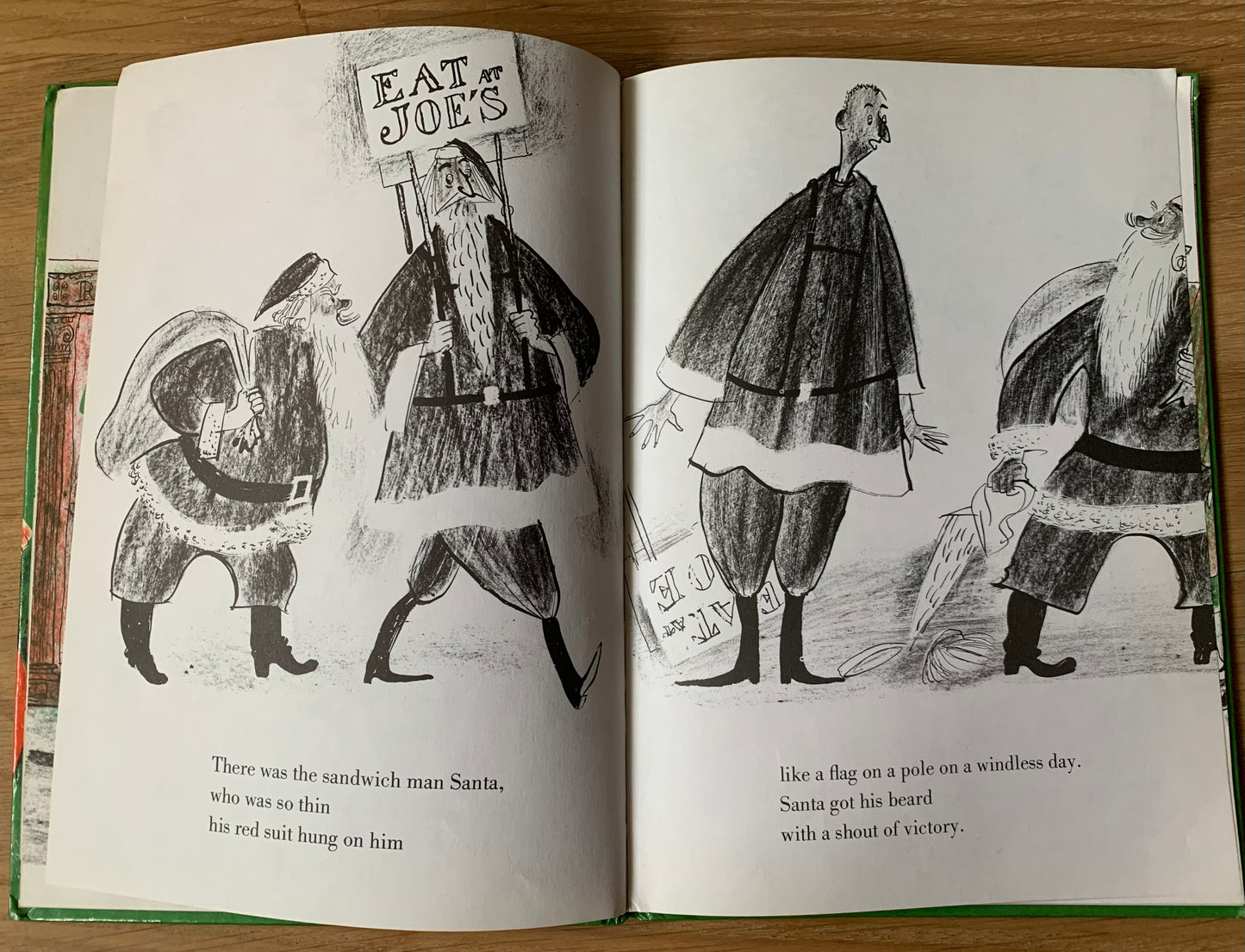 Roger Duvoisin ONE THOUSAND CHRISTMAS BEARDS 1978 2nd Imp SANTA CLAUS STORY